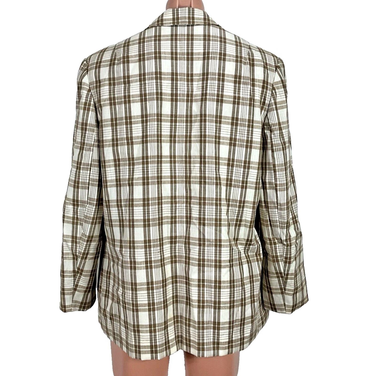 Pendleton VTG Country Sophisticates Pendleton Plaid Blazer Jacket PLUS 20W Tall Checker Size 3XL / US 20-22 - 2 Thumbnail
