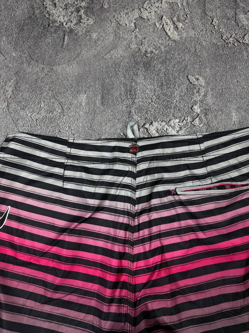 Quiksilver Y2K Quiksilver Surf Stripe Shorts 2000s Streetwear Size US 38 / EU 54 - 11 Thumbnail