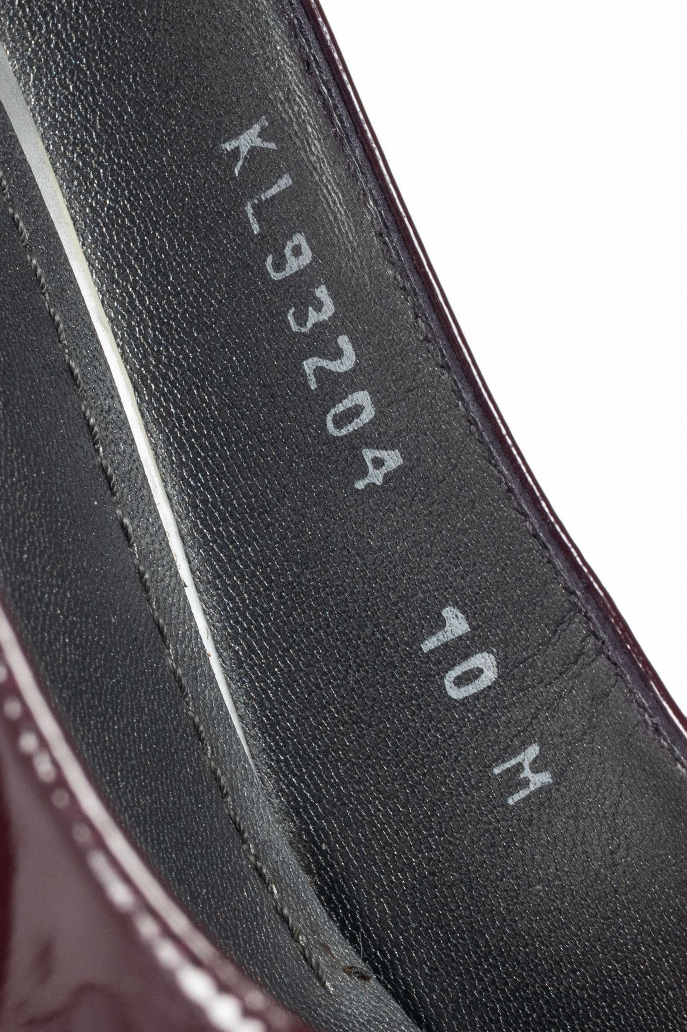 Stuart Weitzman Stuart Weitzman Platswoon Plum Patent-Leather Platform Pumps Size US 10 / IT 40 - 10 Thumbnail