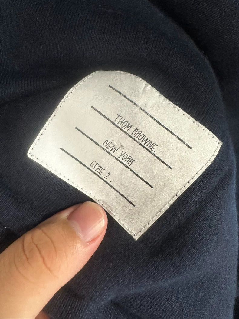 Thom Browne Thom Browne size2 Classic striped cardigan Size US M / EU 48-50 / 2 - 2 Thumbnail