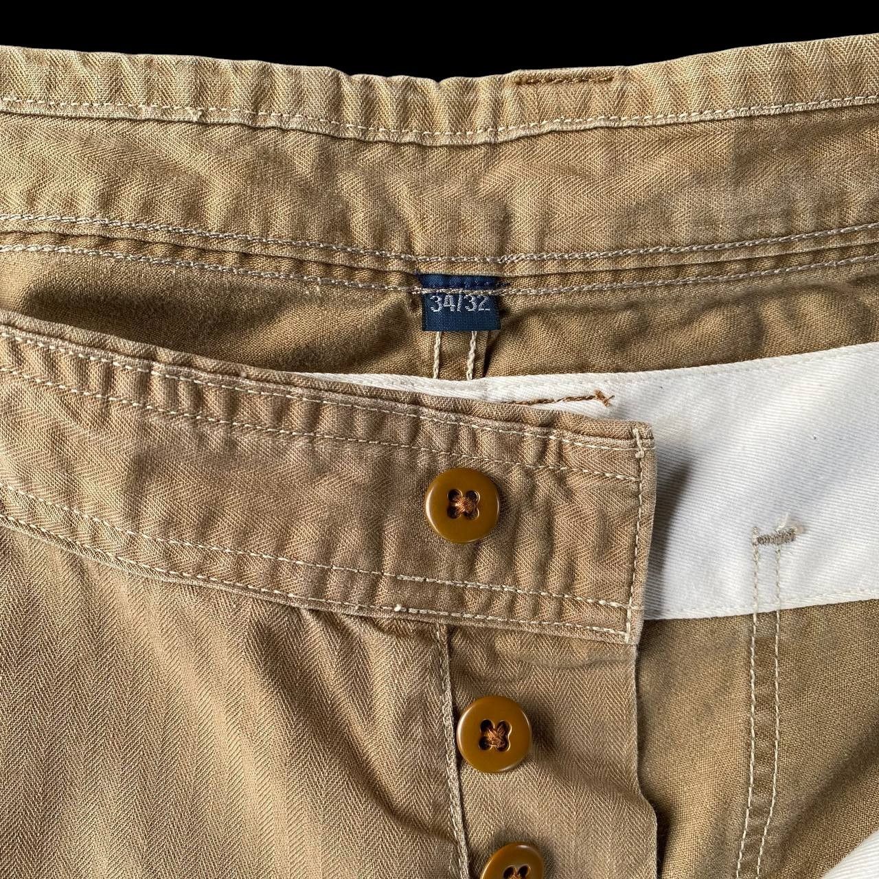 Polo Ralph Lauren VINTAGE POLO RALPH LAUREN CARPENTER MILITARY CARGO PANT Size US 34 / EU 50 - 7 Thumbnail