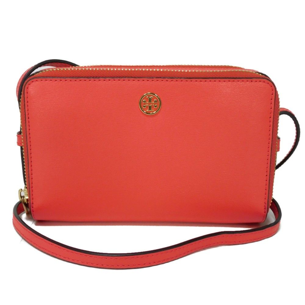 Tory Burch Tory Burch Parker Saffiano Leather Shoulder Bag Leather Shoulder Bag 50665 in Pink, Women's