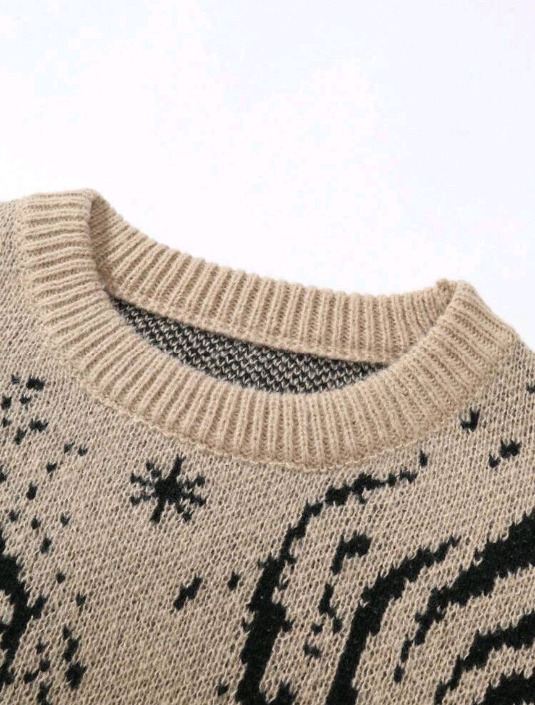 Japanese Brand Ripped Trim Dropped Knitted Sweater Size US M / EU 48-50 / 2 - 5 Thumbnail