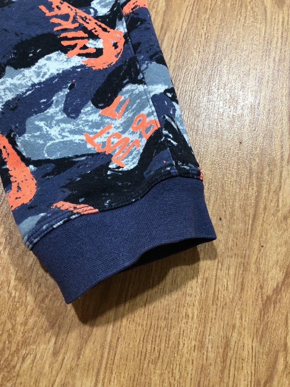 Nike Nike Boy's XL Joggers Club Fleece Navy Printed SWEATPANTS Size US 28 / EU 44 - 5 Thumbnail