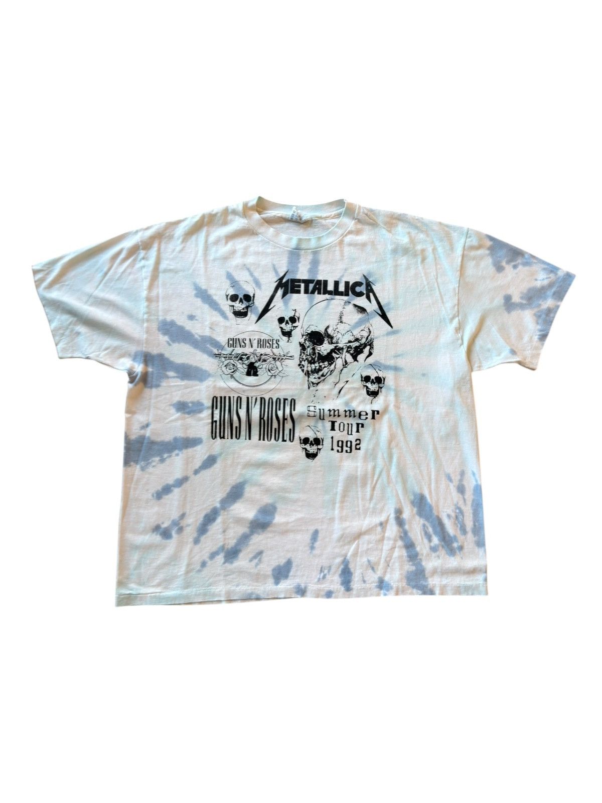 *RARE* VINTAGE 1992 90s METALLICA X GUNS N ROSES TOUR TEE