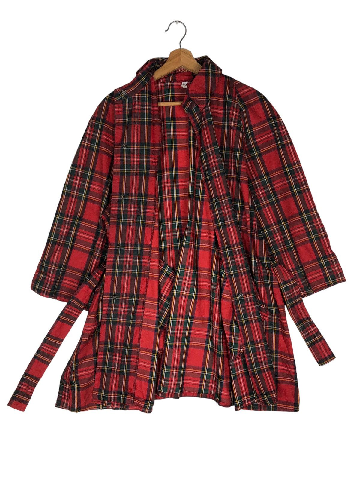 Japanese Brand 🔥Vintage Punk Design Tartan Check Bondage Portomoro Italy Size US M / EU 48-50 / 2 - 17 Thumbnail