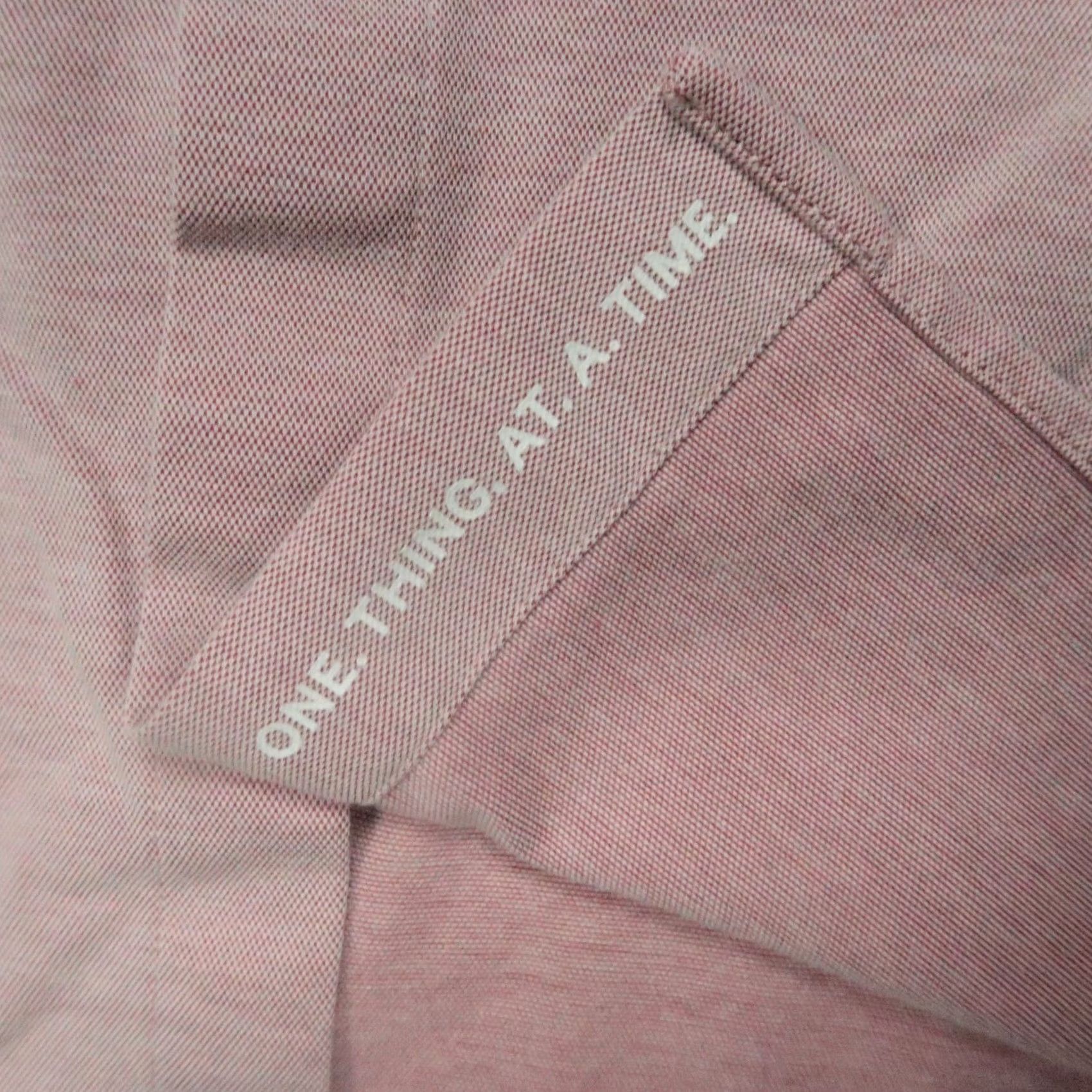 Lululemon Lululemon Shirt Mens L Pink Red Commission Performance Long Sleeve Button Up Casual Workwear Athletic Size US L / EU 52-54 / 3 - 3 Thumbnail