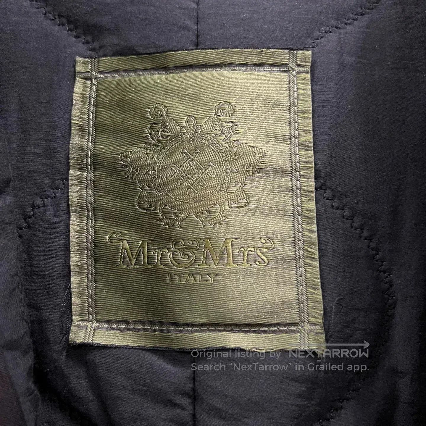 MR & MRS ITALY black fur. Size L / US 10 / IT 46 - 3 Thumbnail
