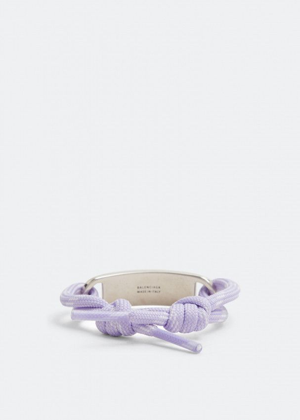 Balenciaga o1bcso1str1024 Size: OS / Plate Bracelet in Purple Size ONE SIZE - 3 Thumbnail