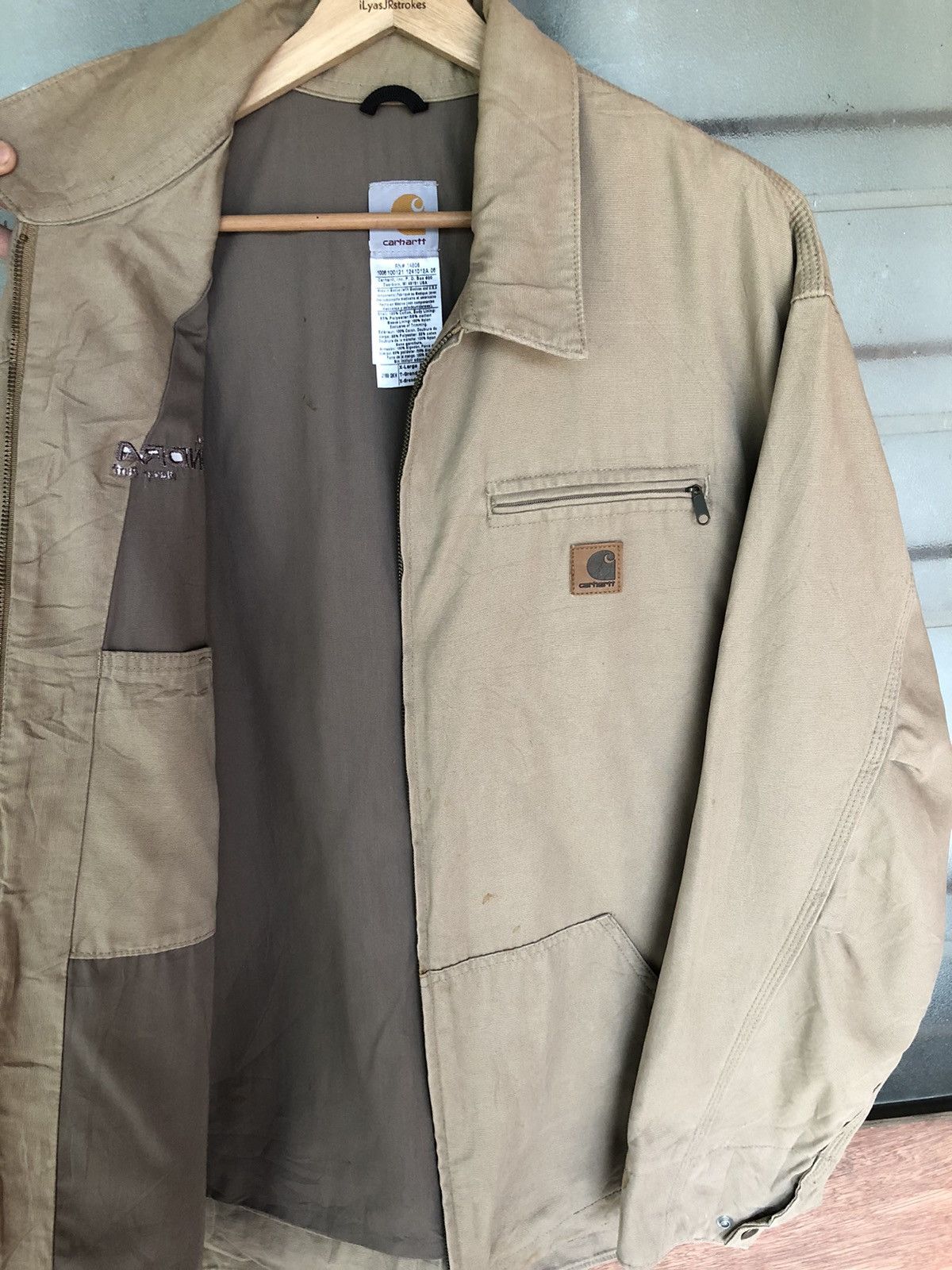 Carhartt × Carhartt Wip Vintage Carhartt Workwear Toyota Tundra Never Quit Jacket Size US XL / EU 56 / 4 - 9 Thumbnail