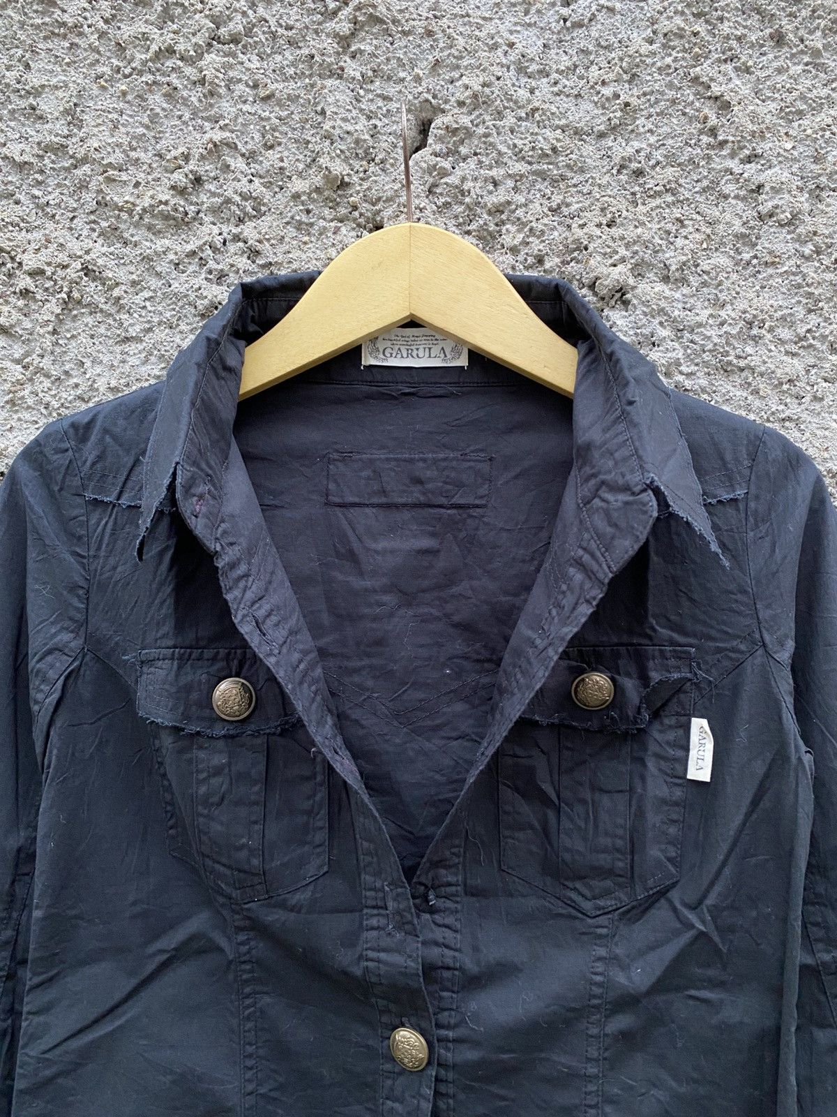 If Six Was Nine 2000s Garula Japan Vampire Style Shirt Size M / US 6-8 / IT 42-44 - 3 Thumbnail