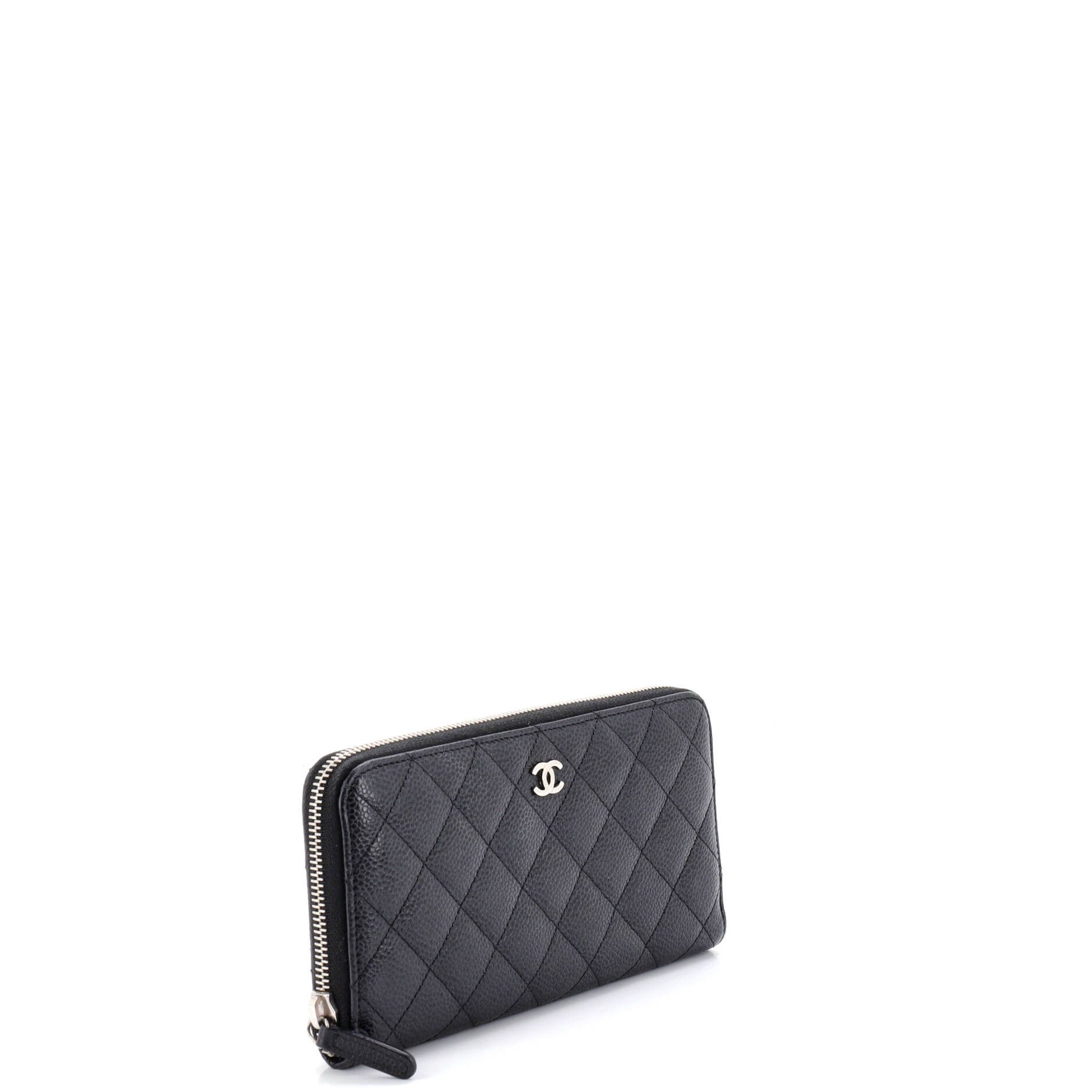 Chanel Zip Around Wallet Quilted Caviar Long Size ONE SIZE - 1 Thumbnail