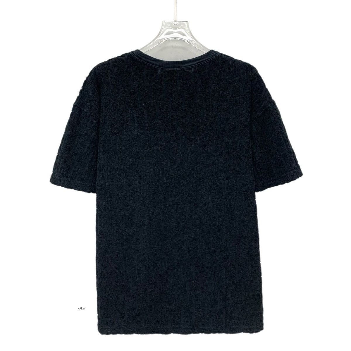 Dior Black Textured Short-Sleeve Shirt Size US S / EU 44-46 / 1 - 2 Thumbnail