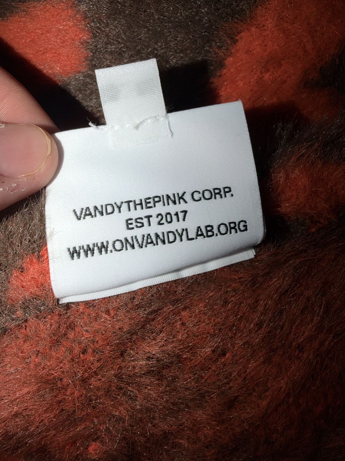 Vandy The Pink Vandy The Pink Graffiti Cardigan Heavyweight Sweater NWOT Size US XL / EU 56 / 4 - 4 Thumbnail