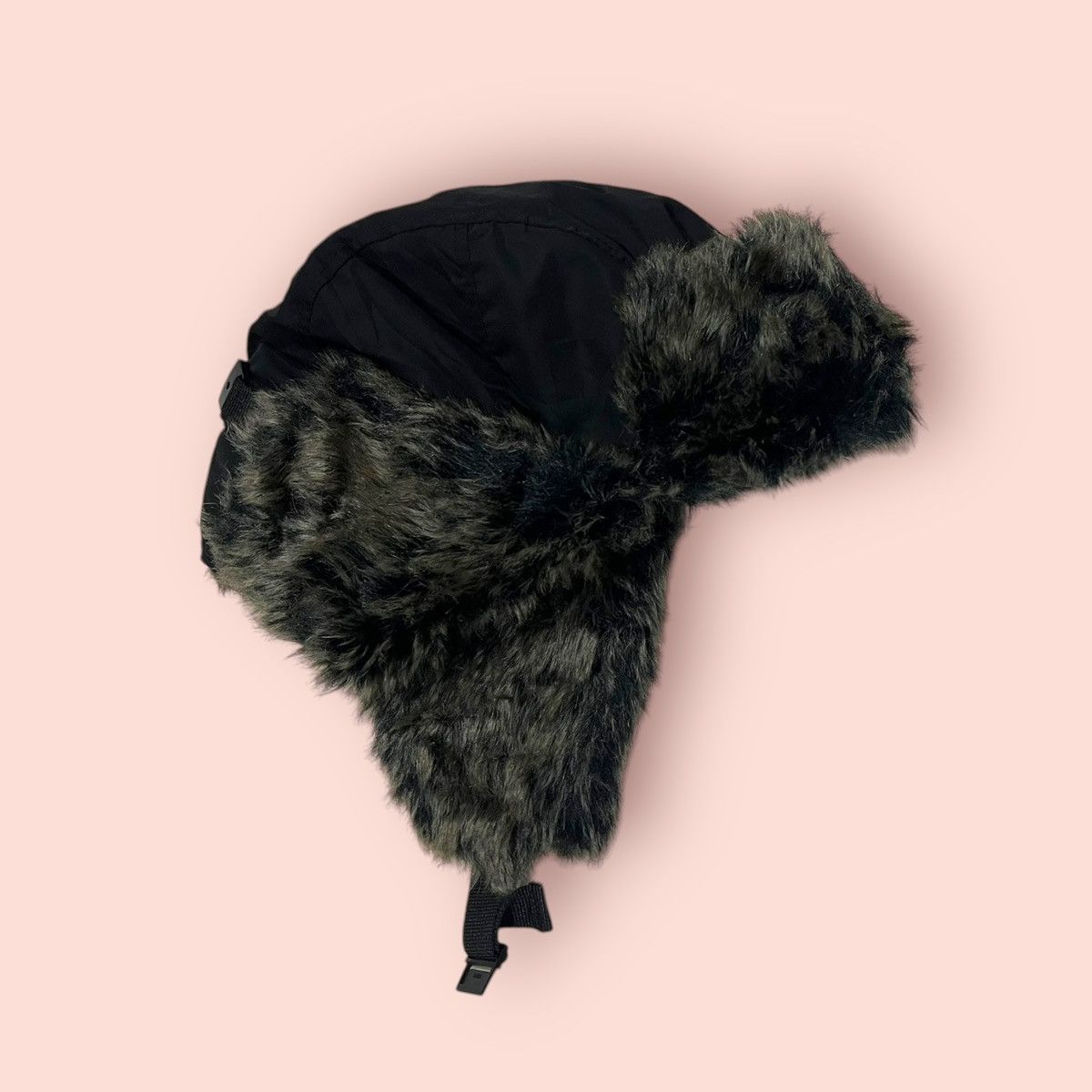 H&M × Vintage VINTAGE H&M FUR TRAPPER HAT ALT BEANIE Size ONE SIZE - 2 Thumbnail