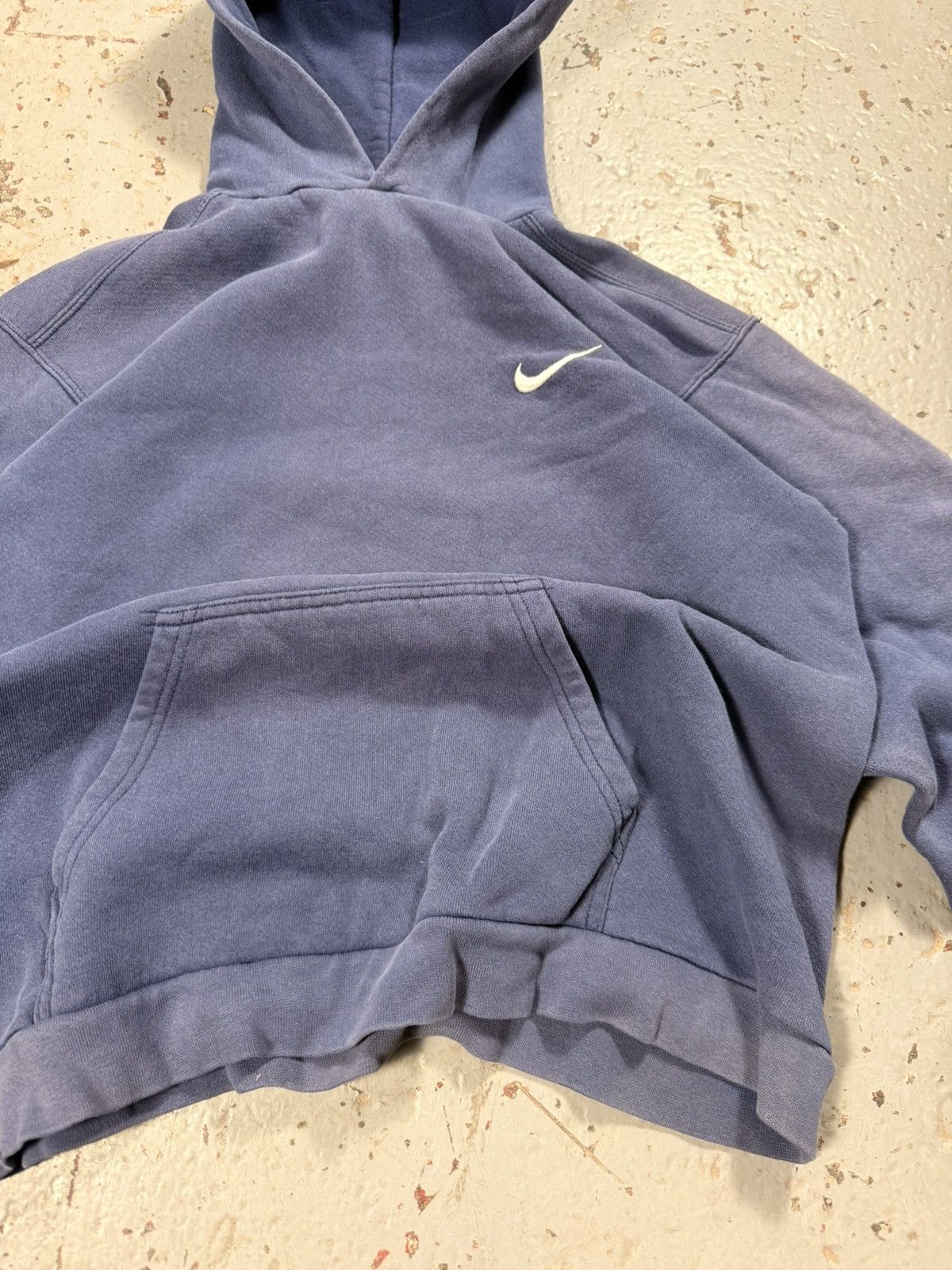 Nike Vintage Classic Nike Corner Swoosh Faded Hoodie Size US M / EU 48-50 / 2 - 3 Thumbnail