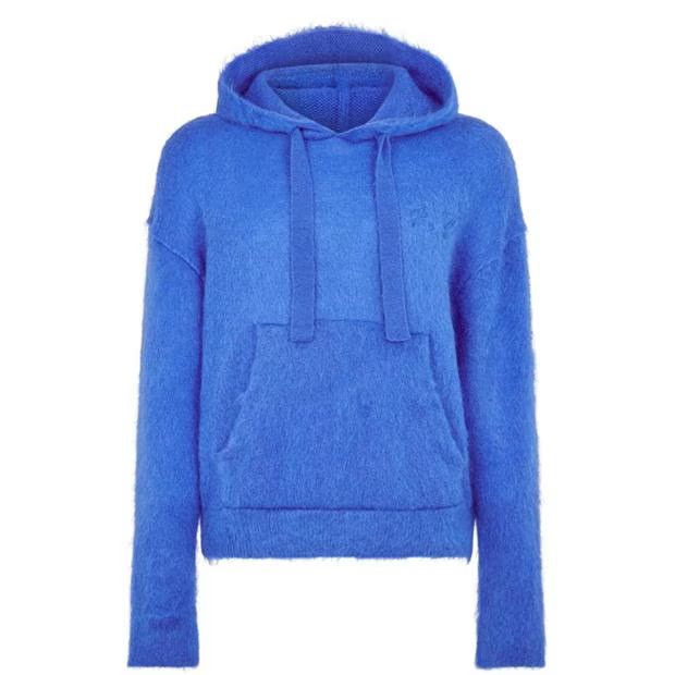 image of Off White O1G2R1Mq0424 Hoodies In Peacock, Men's (Size Small)