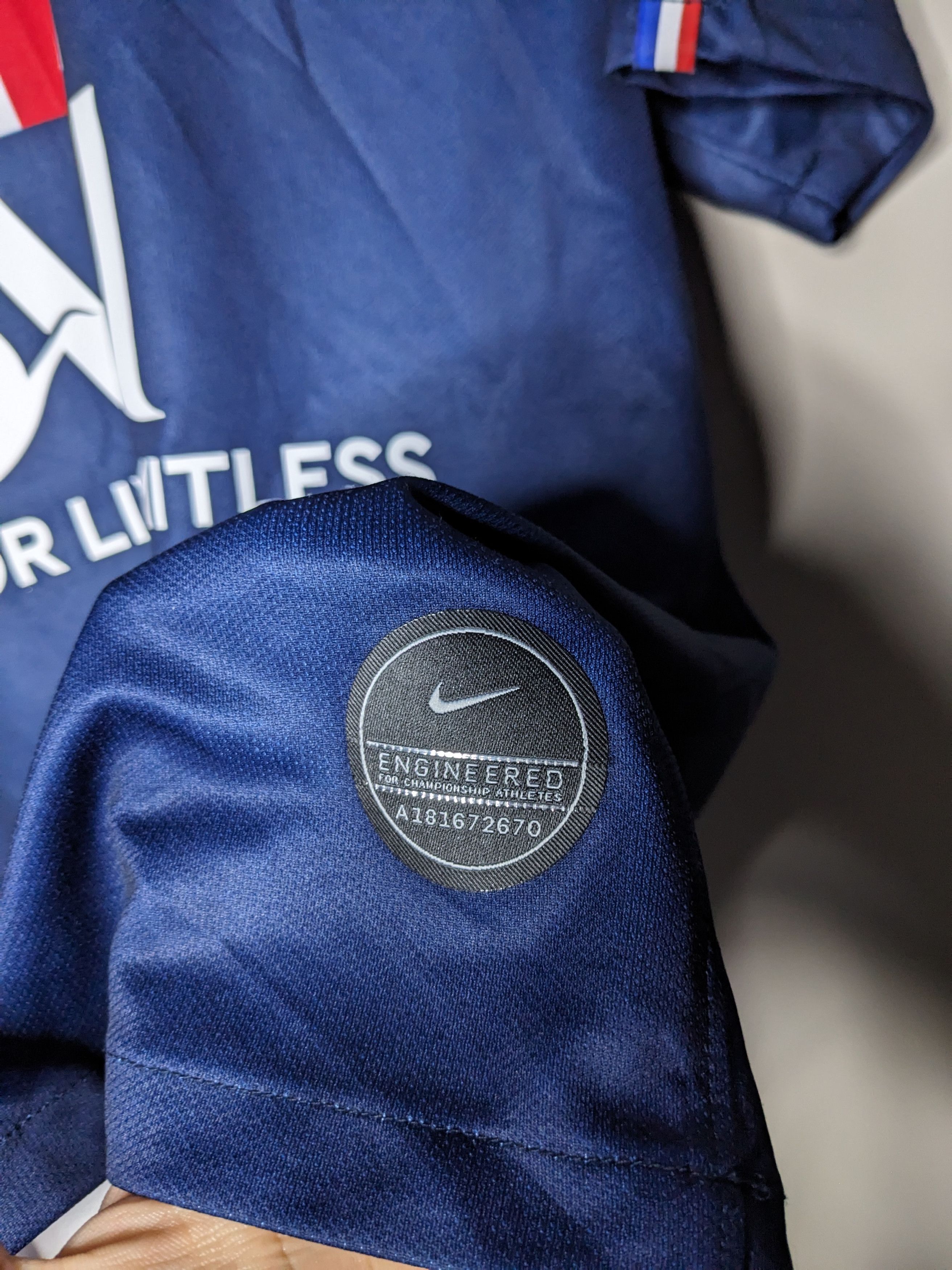 Nike Nike Dri-Fit Paris Saint Germain Jersey Medium PSG Kit 2020 Size US M / EU 48-50 / 2 - 4 Thumbnail
