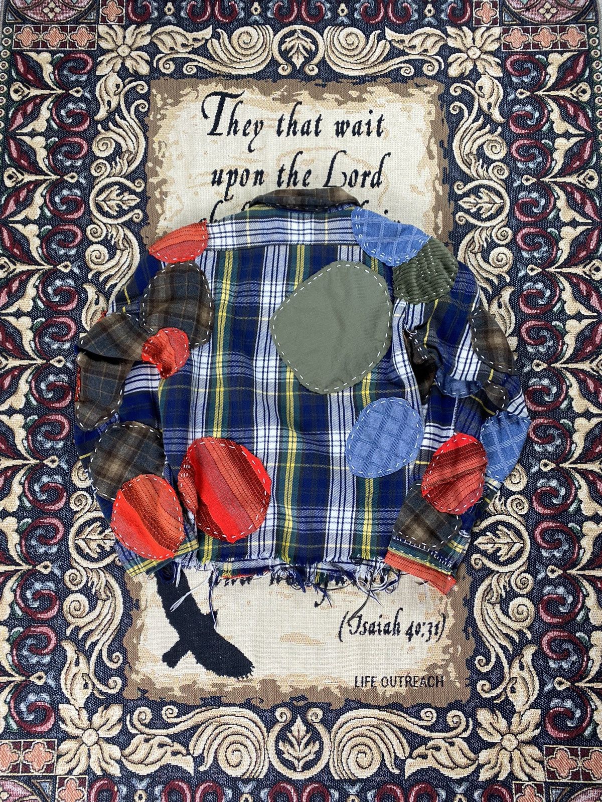 Vintage Fused Multi-Plaid [ PAIN ✞ ] Size US S / EU 44-46 / 1 - 7 Thumbnail