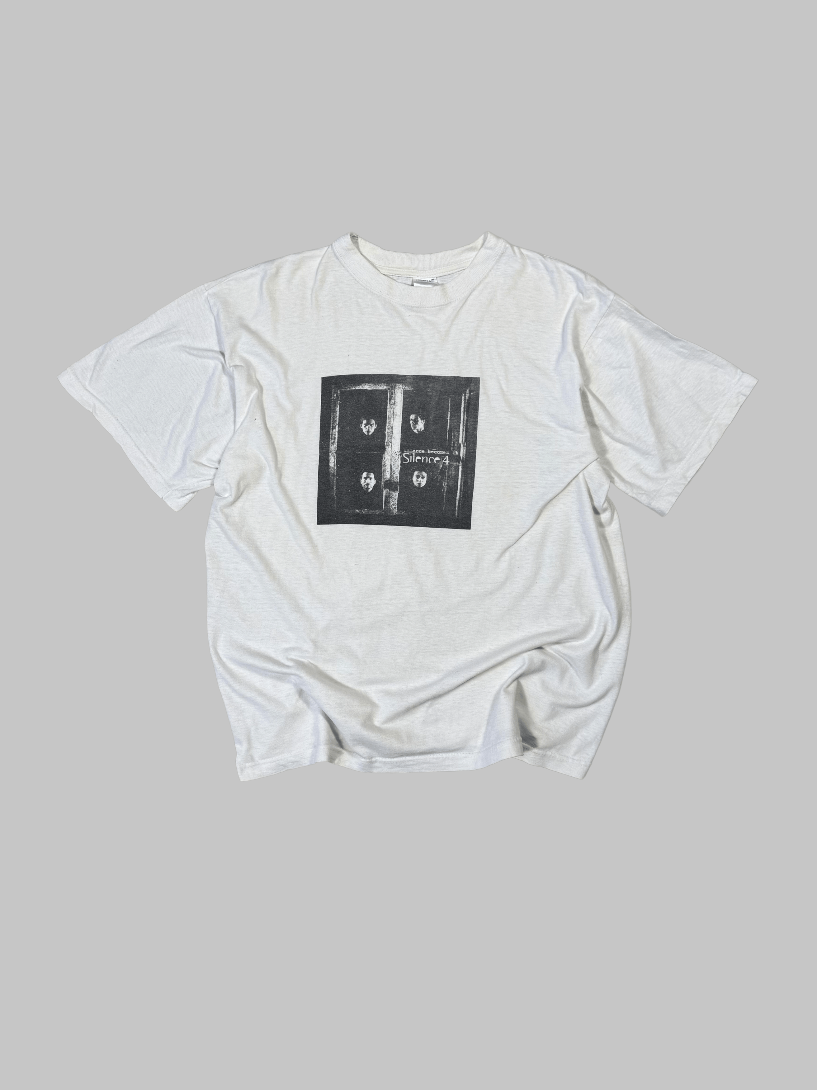 Band Tees Silence 4 Silence Becomes It Vintage 1998 Album Rock Tee Size US L / EU 52-54 / 3 - 1 Thumbnail