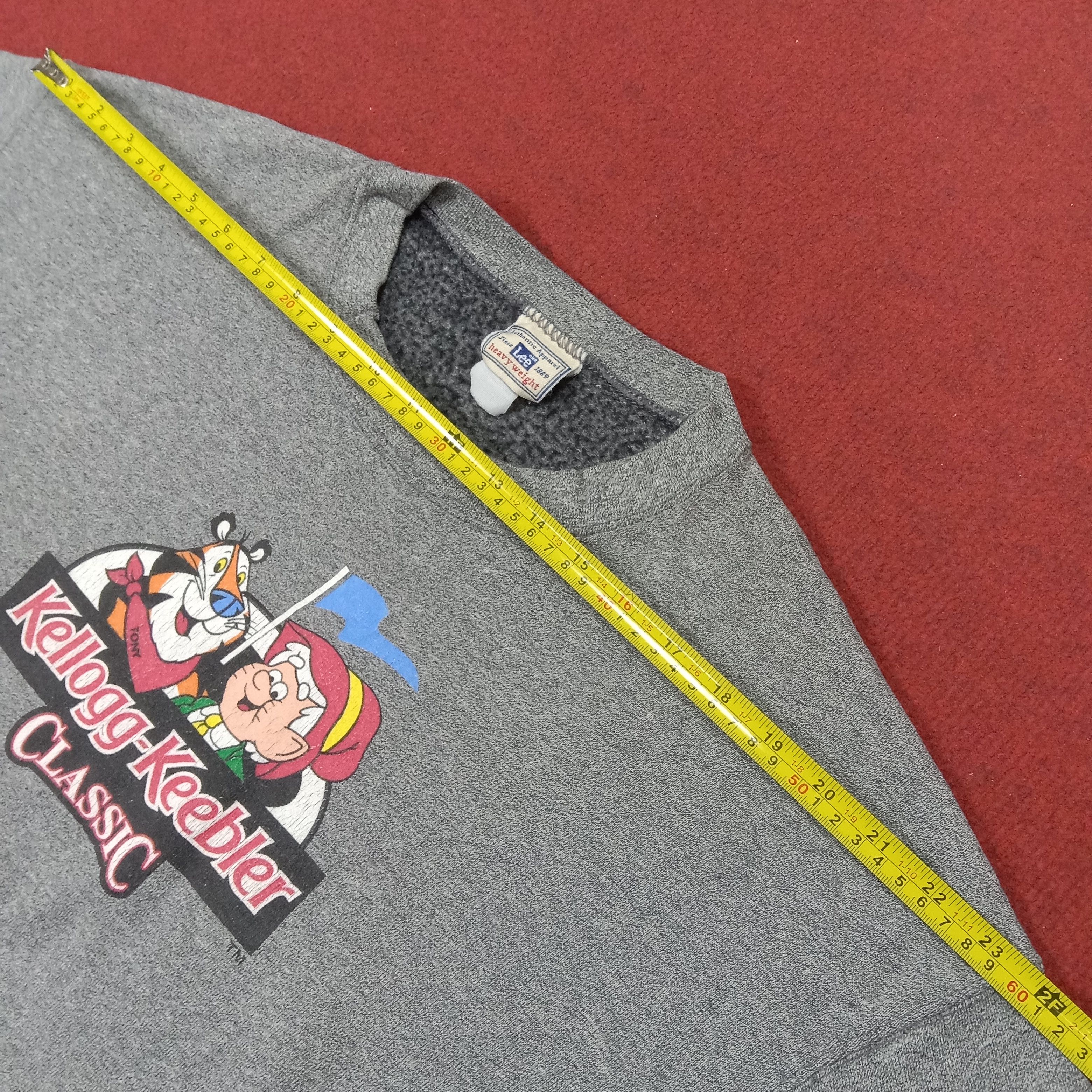 Lee × Vintage Kellogg Keeble Classic Center Design Vintage Sweatshirt Size US L / EU 52-54 / 3 - 7 Thumbnail