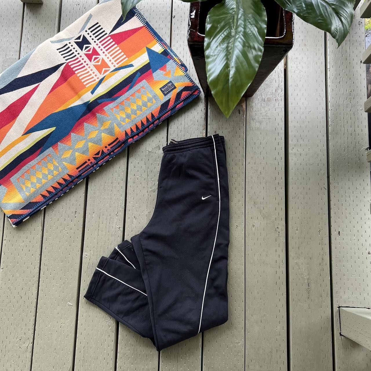 Nike × Vintage Vintage Nike Baggy Track Pants Y2K Sweatpants Size US 34 / EU 50 - 3 Thumbnail