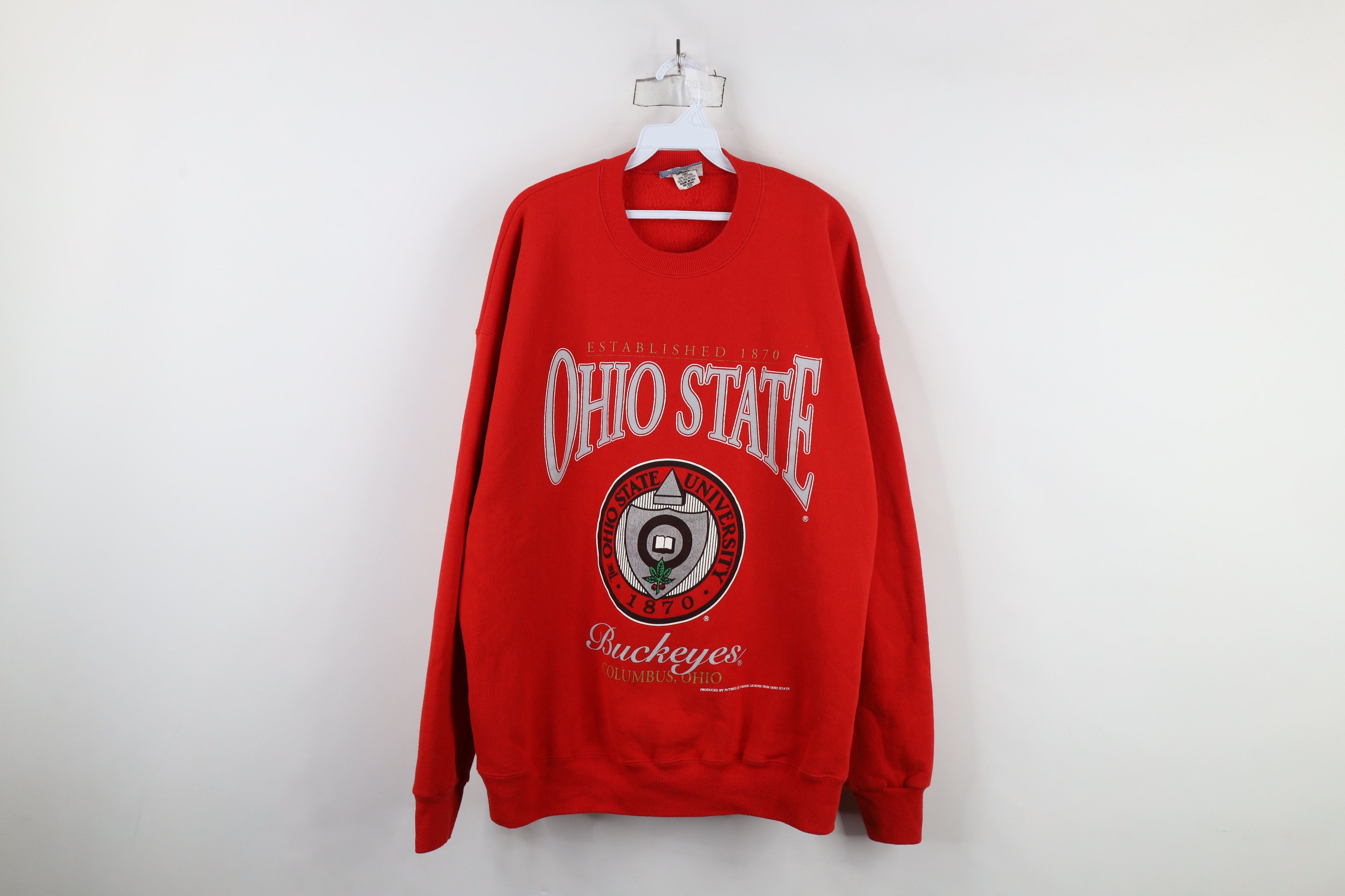 Vintage Vintage 90s Spell Out Ohio State University Sweatshirt USA Size US XXL / EU 58 / 5 - 1 Thumbnail
