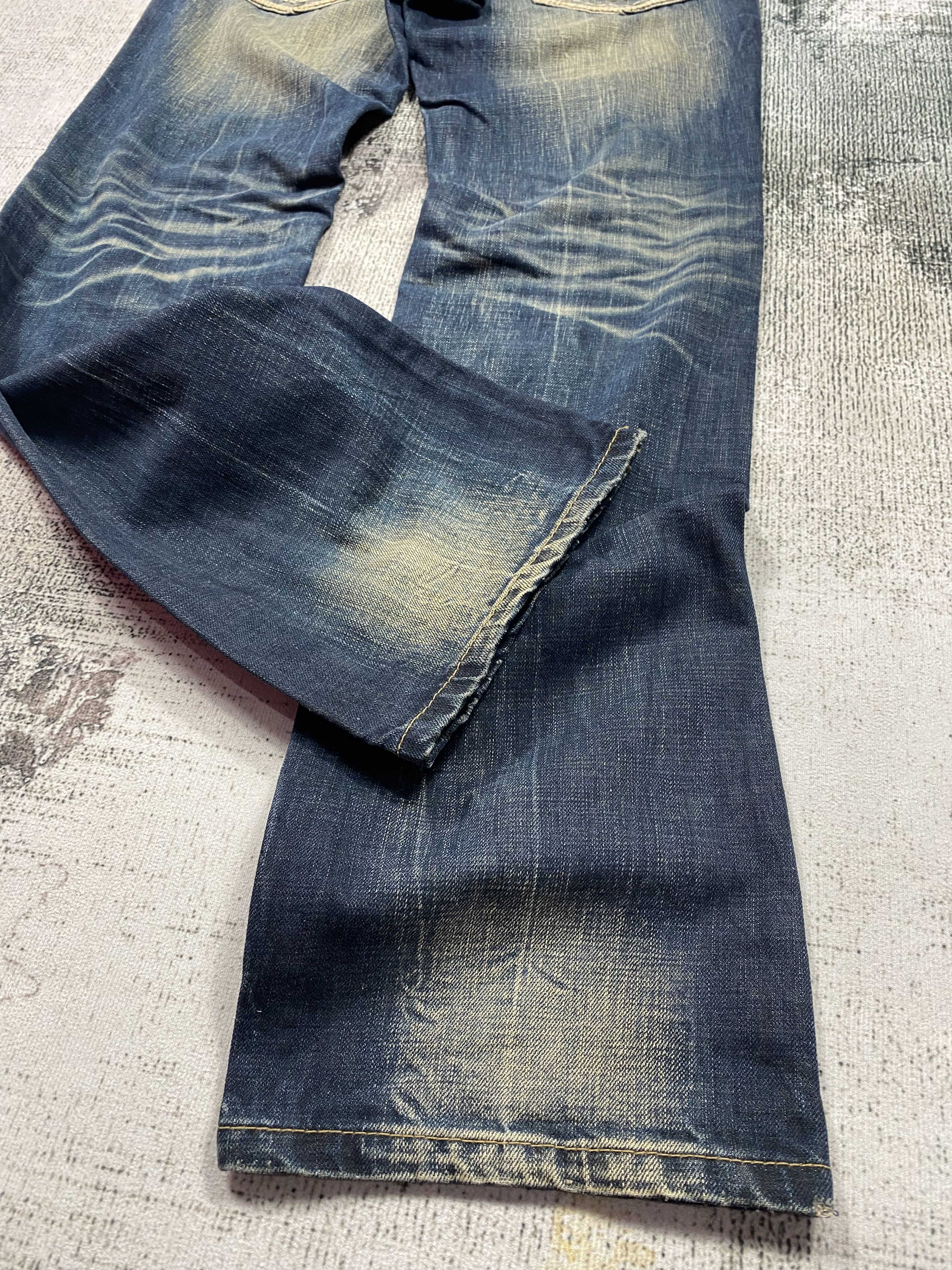 Japanese Brand RARE🔥Distressed Rusty Exotic Vintage Denim Lolita Jeans Size US 30 / EU 46 - 13 Thumbnail