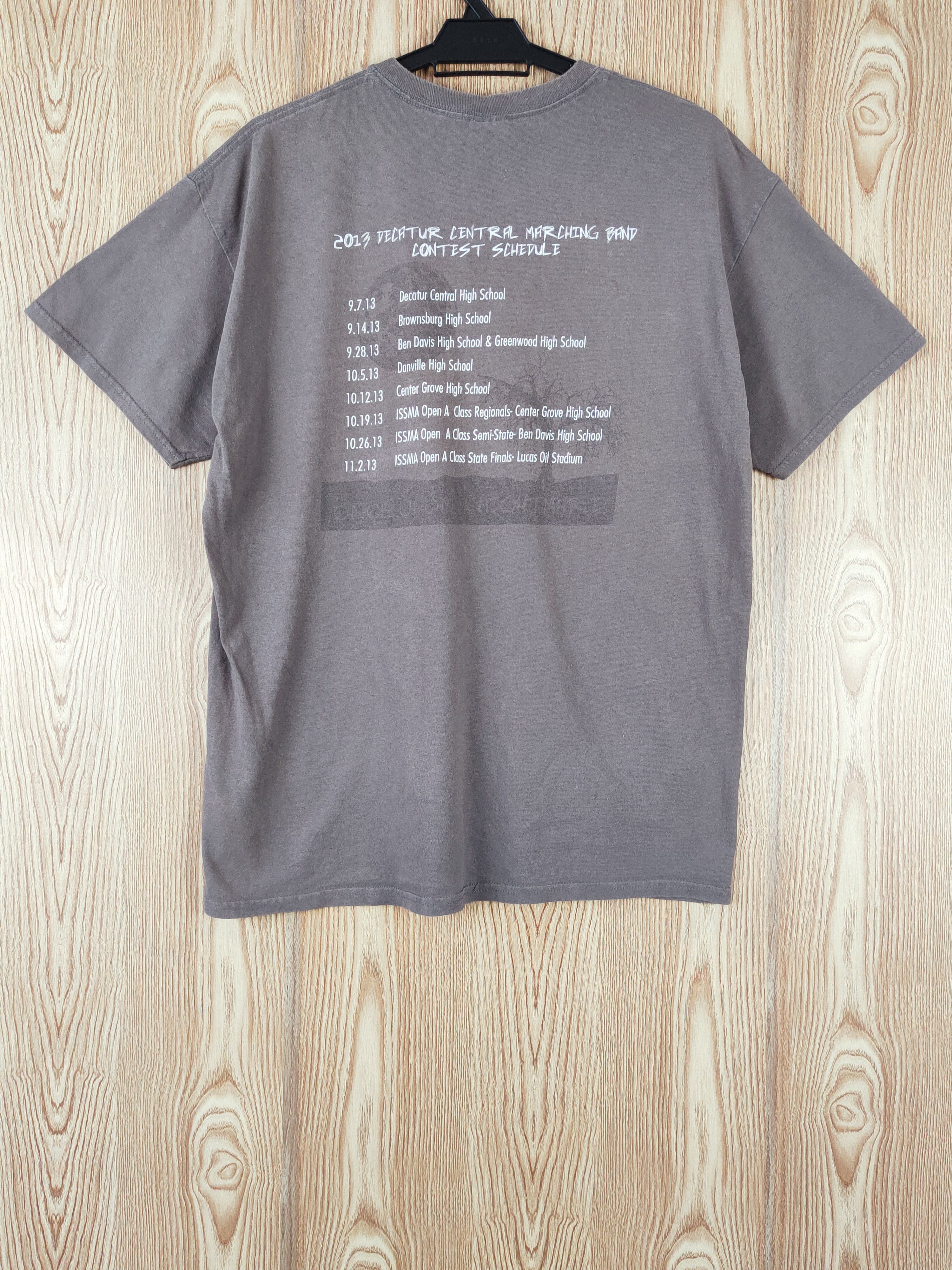 Band Tees Once Upon A Nighmare Brown Short Sleeve T-shirts #W184 Size US L / EU 52-54 / 3 - 8 Thumbnail