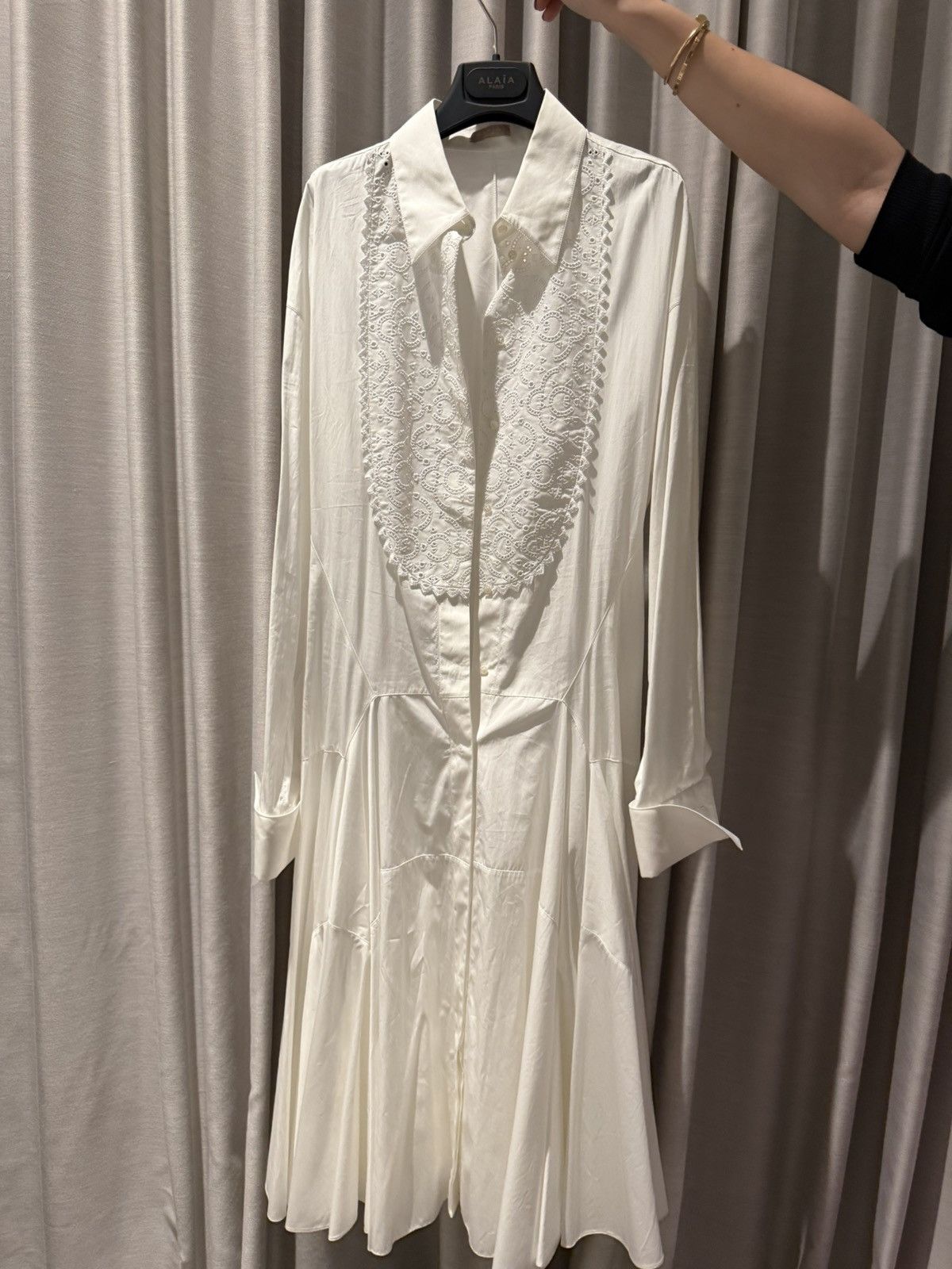 Alaia Alaia Cotton Dress Size M / US 6-8 / IT 42-44 - 1 Thumbnail