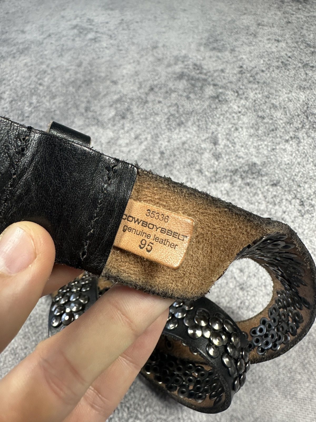 Cowboy Equipment Y2K vintage Cowboy belts avant garden casual rare USA Style Size ONE SIZE - 4 Thumbnail