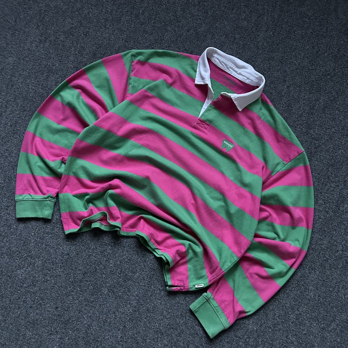 Wrangler VTG Wrangler Long-sleeve T-shirts Stripped Y2K SK8 00s USA Size US M / EU 48-50 / 2 - 1 Thumbnail