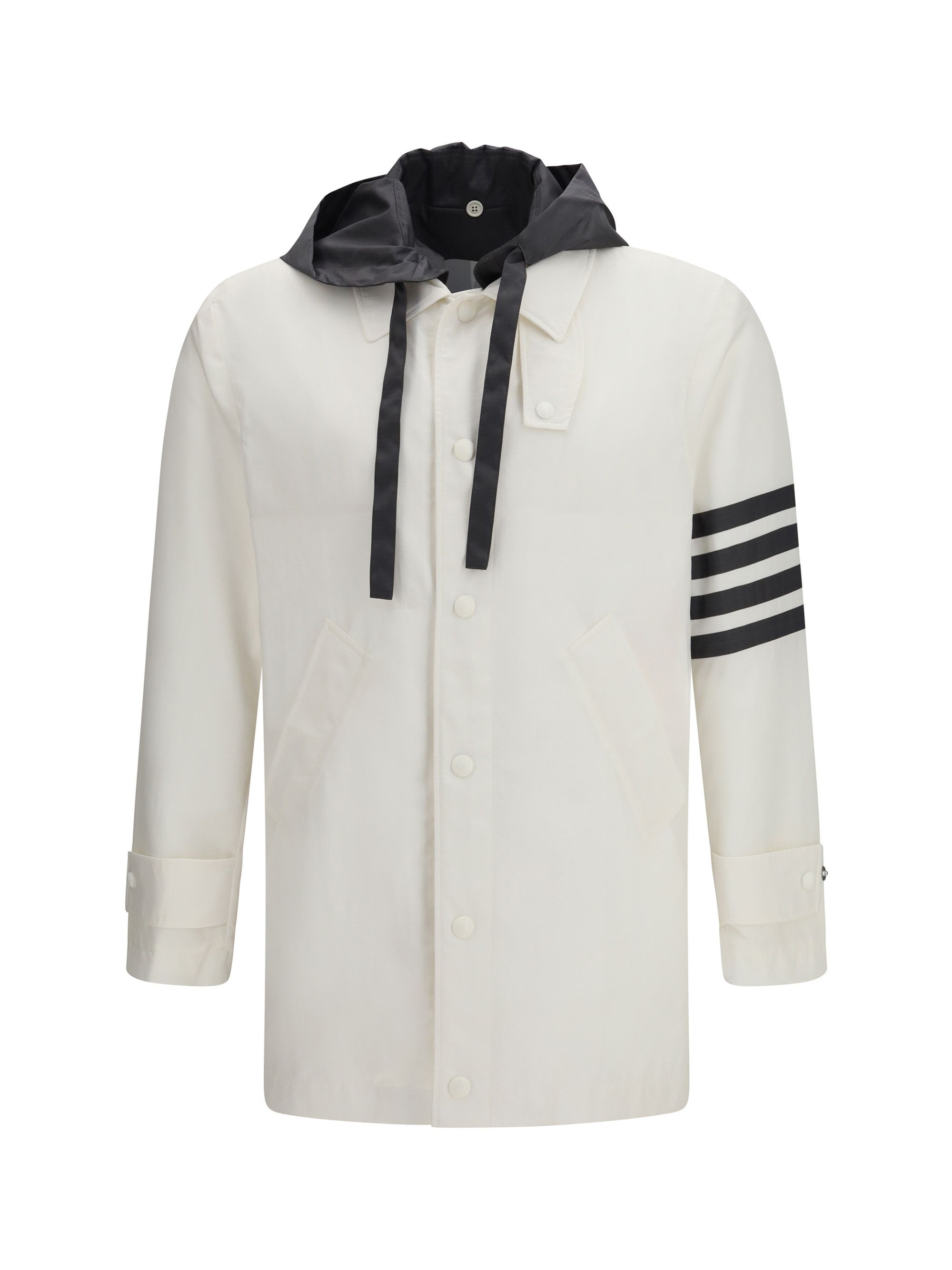 Thom Browne Unconstructed hooded Bal Collar Size US L / EU 52-54 / 3 - 1 Thumbnail