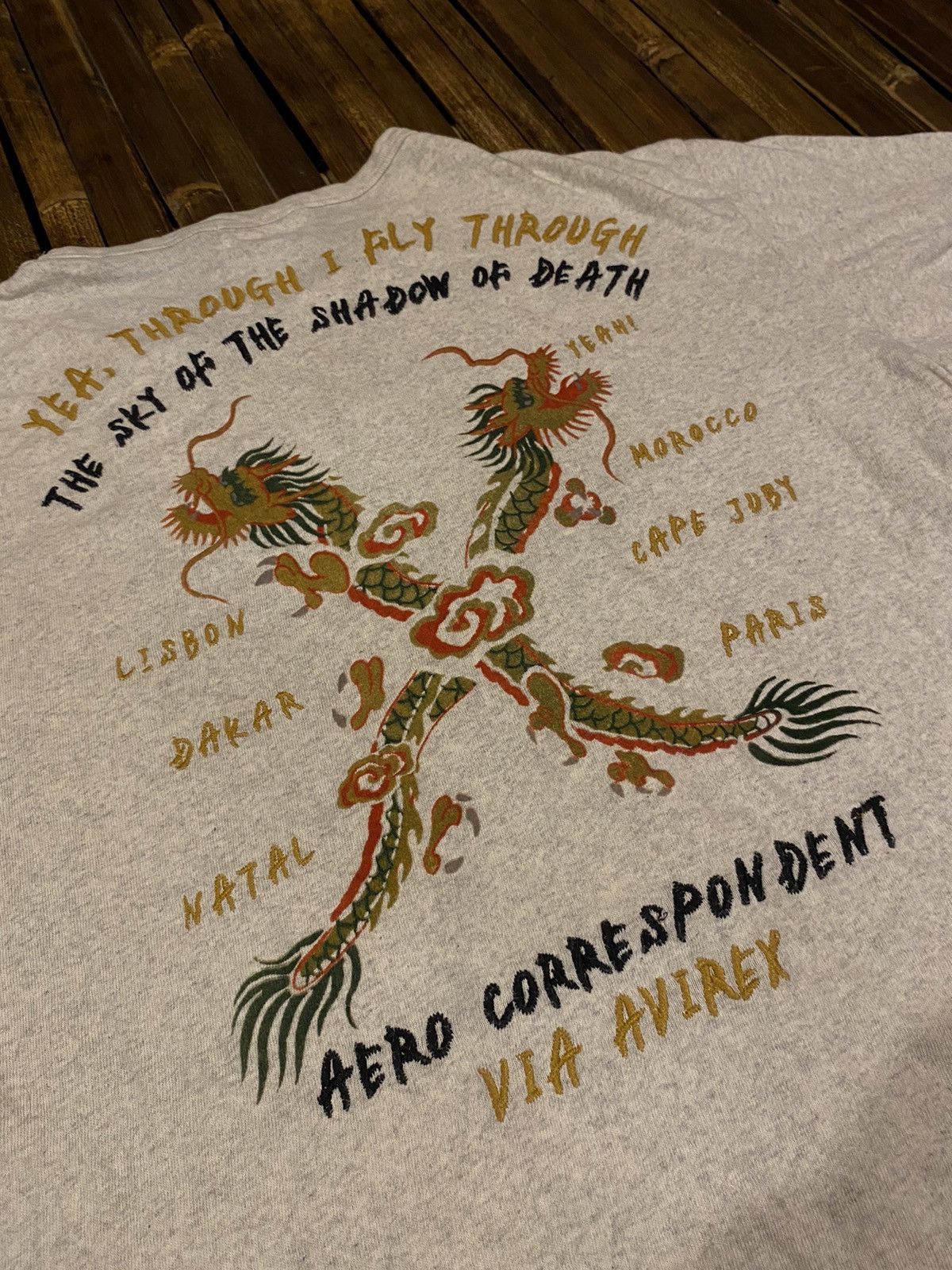 Avirex × Japanese Brand VINTAGE AVIREX TSHIRT Size US M / EU 48-50 / 2 - 6 Thumbnail