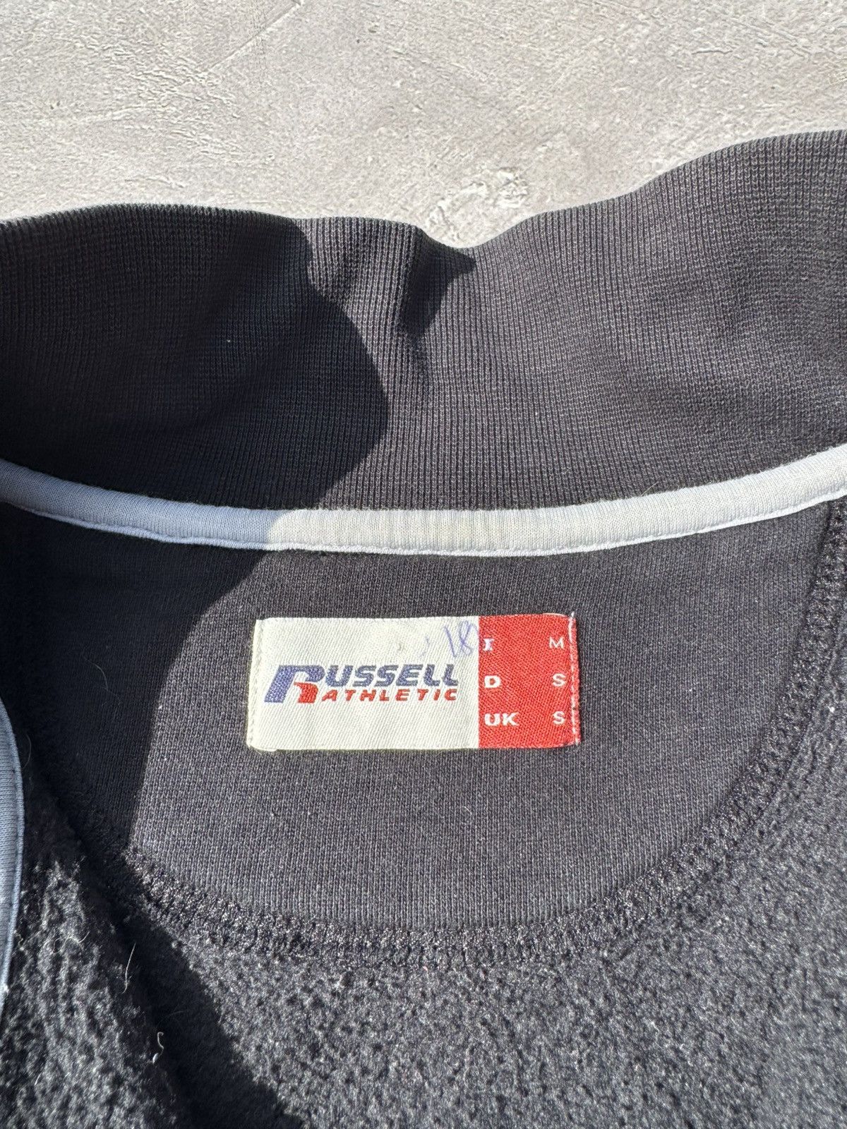 Russell Athletic Russel Athletic Distressed Zip Track Jacket Size M / US 6-8 / IT 42-44 - 8 Thumbnail