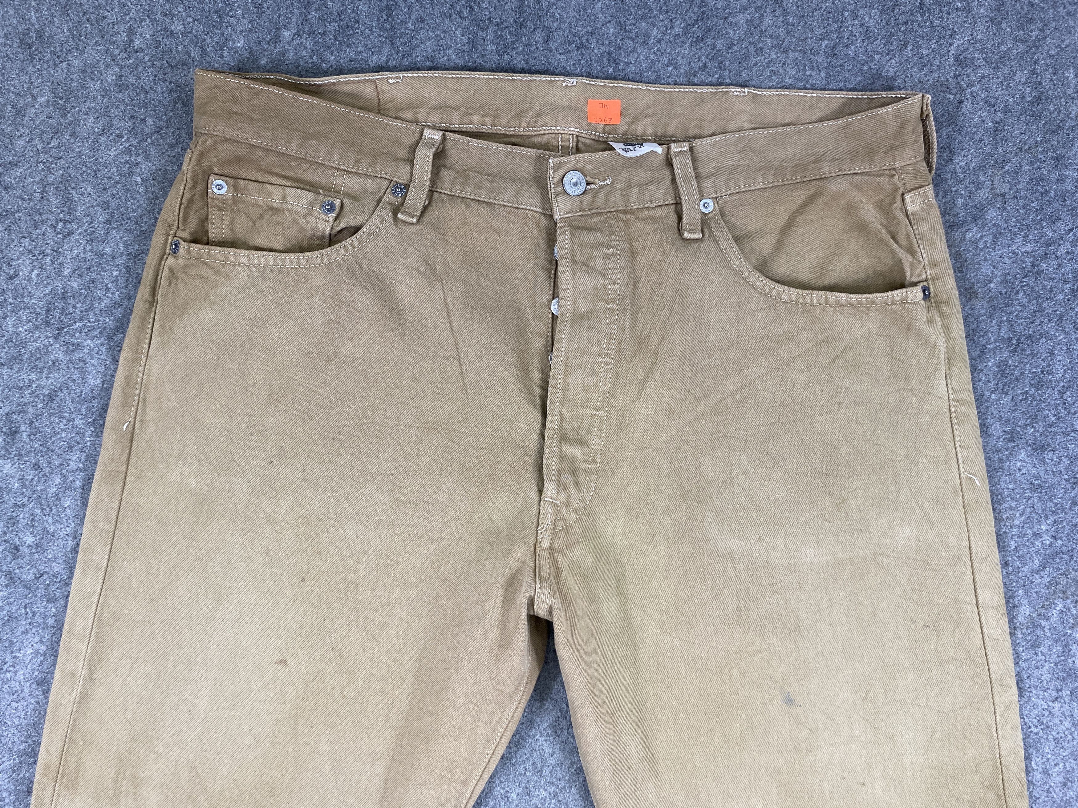 Levi's Brown Vintage Levi's 501 Jeans 38x33 Denim -JN2263 Size US 38 / EU 54 - 3 Thumbnail