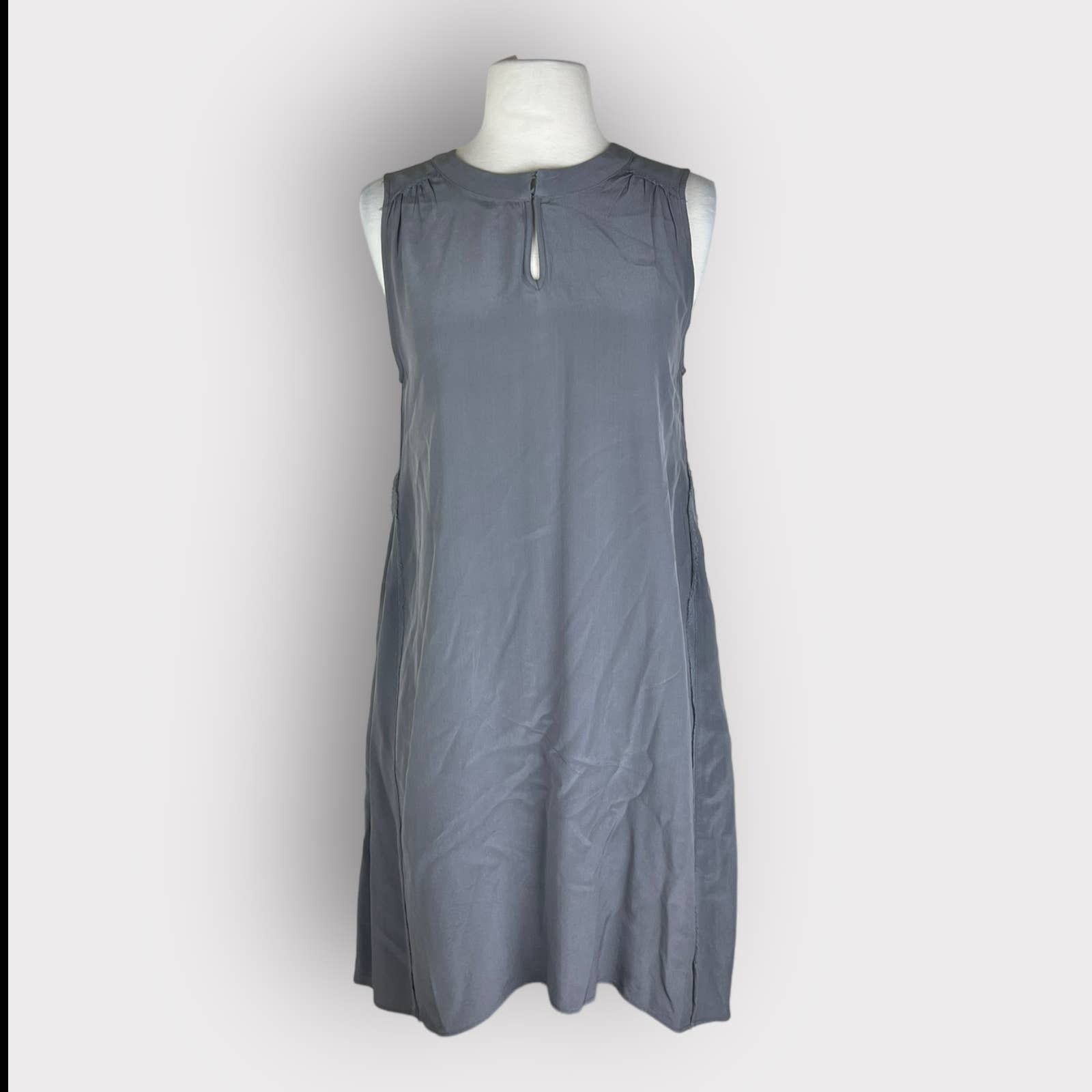 Calypso St Barth Calypso St. Barth | Silk Fringe Trim Shift Dress | XS Size XS / US 0-2 / IT 36-38 - 10 Thumbnail