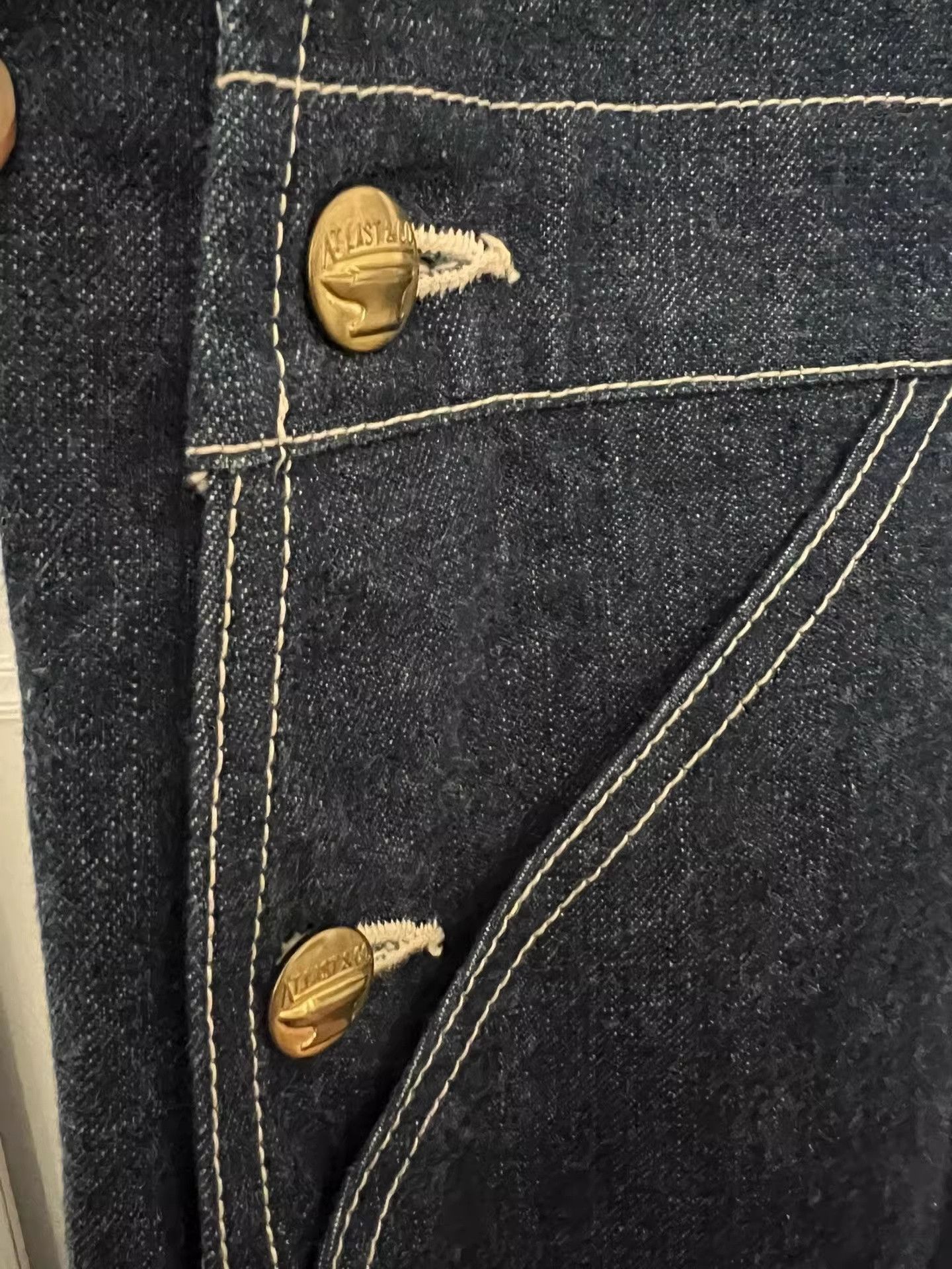 At Last & Co At Last & Co Lot 650 Denim Overalls Size US 34 / EU 50 - 4 Thumbnail
