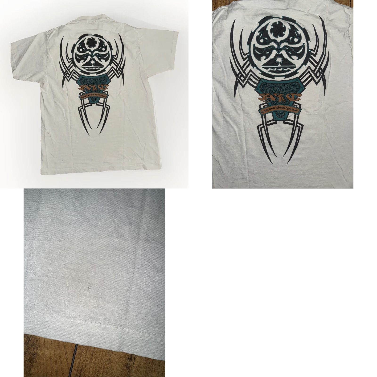 Vintage VINTAGE Hawaiian Island Creations T-Shirt White XL Distressed USA Made Men Size US XL / EU 56 / 4 - 8 Thumbnail