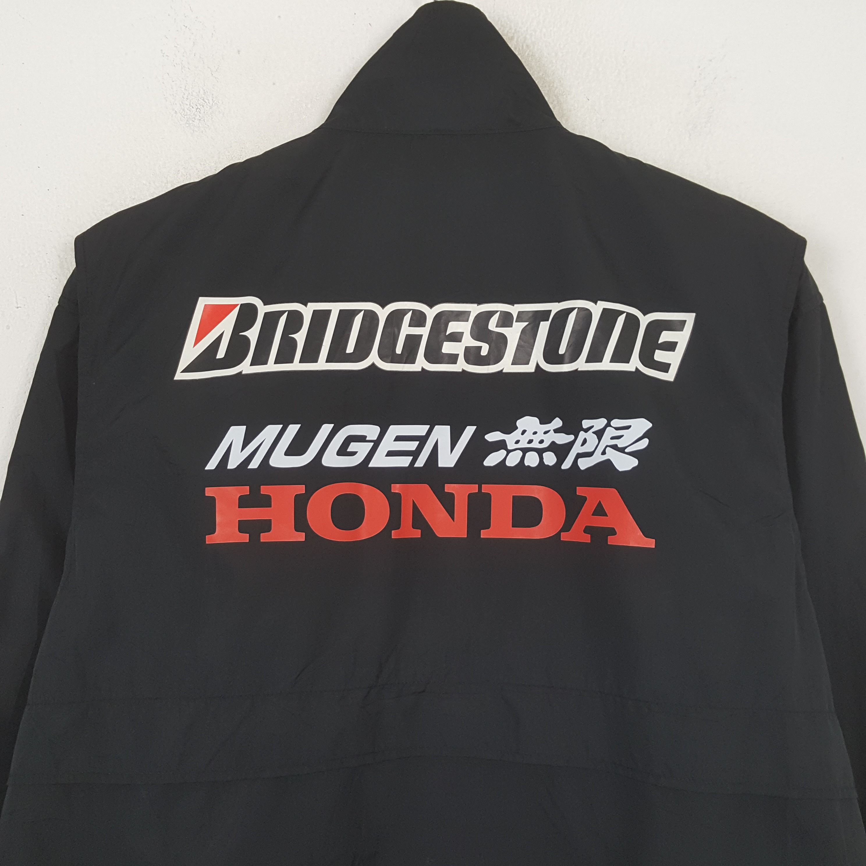 Vintage Bridgestone X Mugen Honda Custom Art Jacket C300N32 Size US XL / EU 56 / 4 - 2 Thumbnail