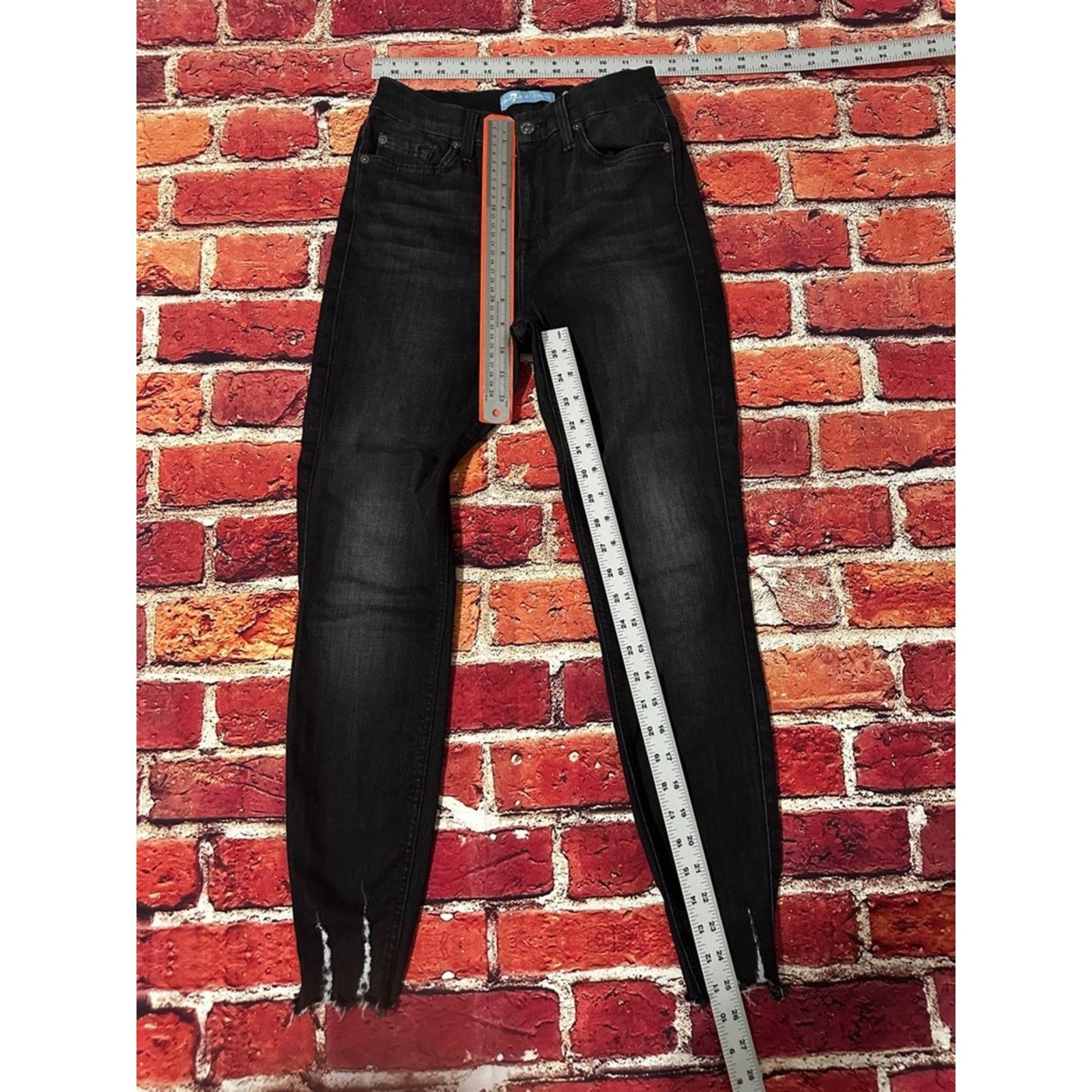 7 For All Mankind 7 for all mankind jeans size 25 Size 25" / US 0 / IT 36 - 3 Thumbnail