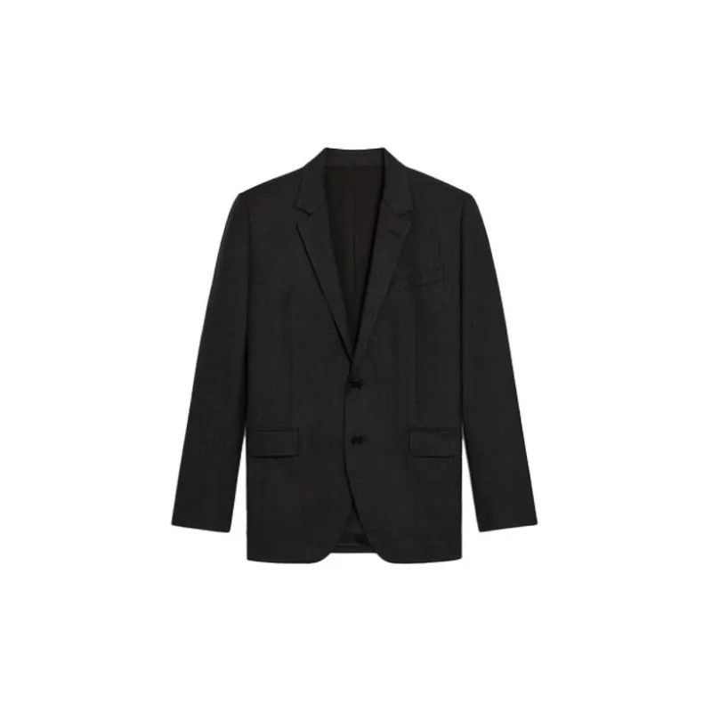 【23AW NEW】CELINE_women / CHASSEUR ウール ジャケット /Black chasseur jacket in bouclé tweed - BLACK | CELINE