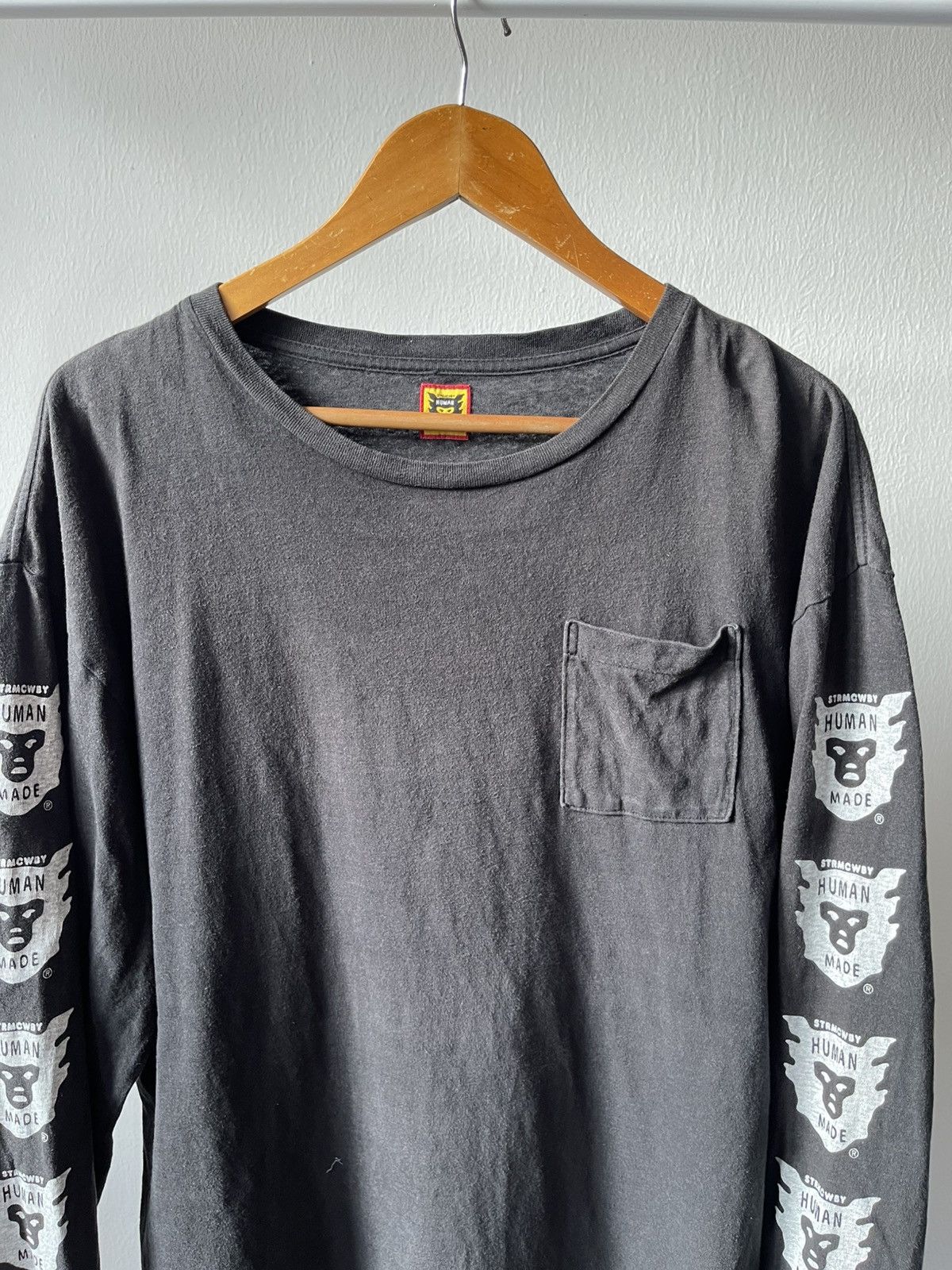 Human Made 2000s Faded Human Made Sleeve Logo A1 Size US L / EU 52-54 / 3 - 6 Thumbnail