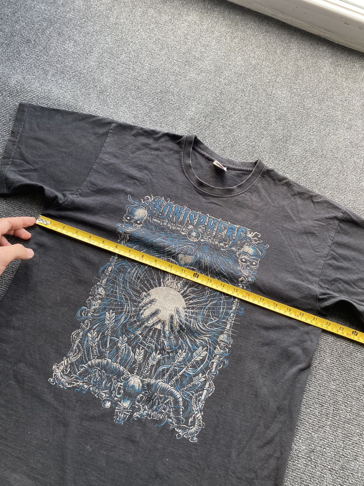 Band Tees 🔥2010 Sonisphere Metallica Megadeth Slayer Tour band tee Size US L / EU 52-54 / 3 - 6 Thumbnail
