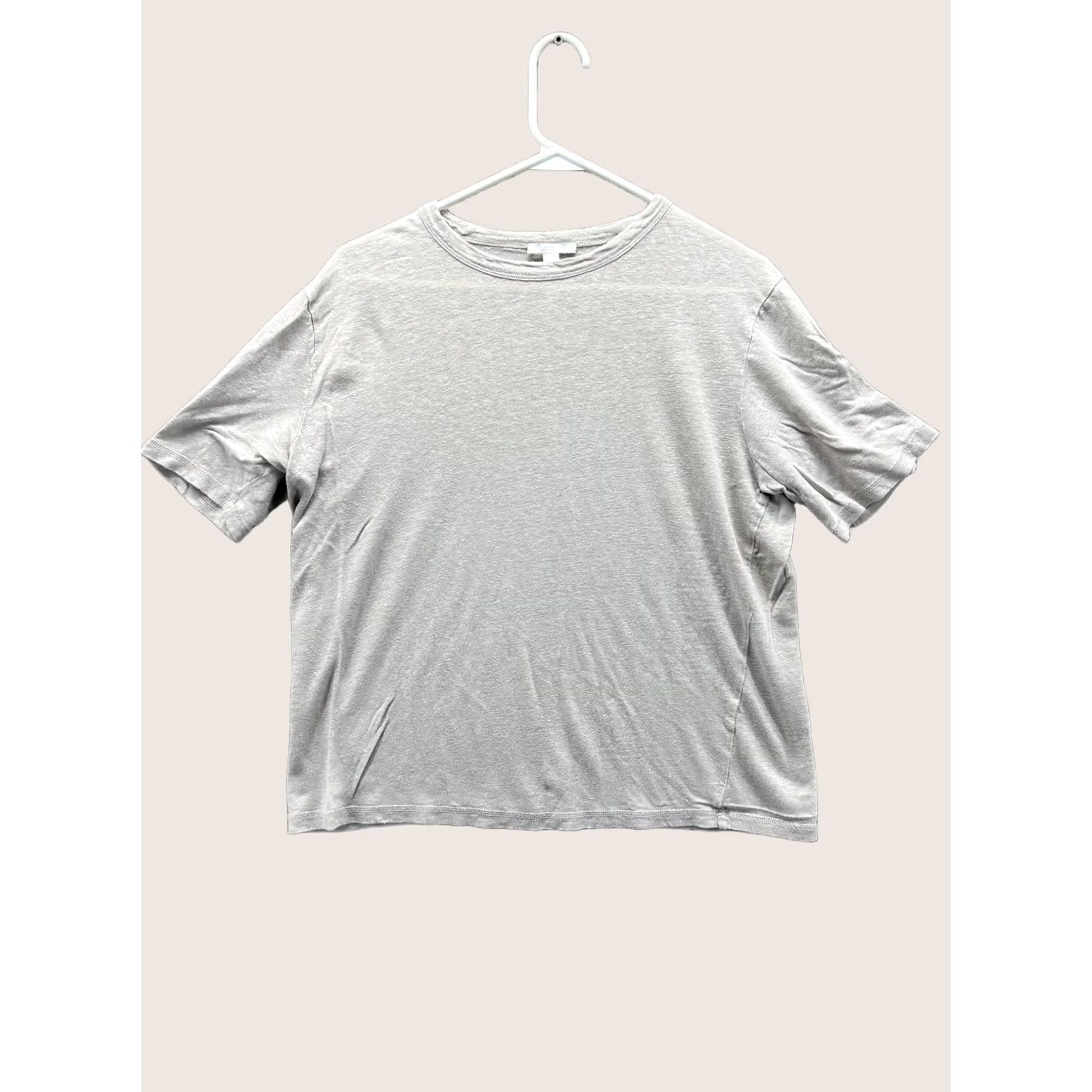 Cos COS Shirt Mens M Gray Lightweight Jersey Crewneck Tee Casual Soft Basic Size US M / EU 48-50 / 2 - 1 Thumbnail