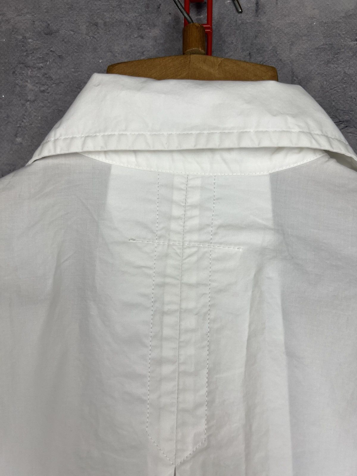 Maison Margiela Maison Margiela Women’s White Button Down Top Shirt Size 36 Size XS / US 0-2 / IT 36-38 - 11 Thumbnail