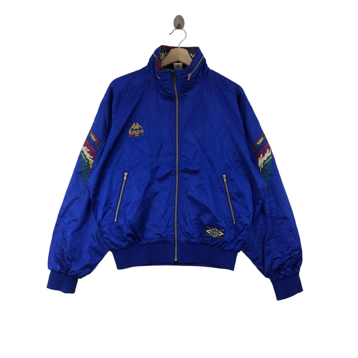 Kappa × Vintage Vintage 90s KAPPA Jacket Windbreaker Pull Out Hoodie Size US L / EU 52-54 / 3 - 1 Thumbnail