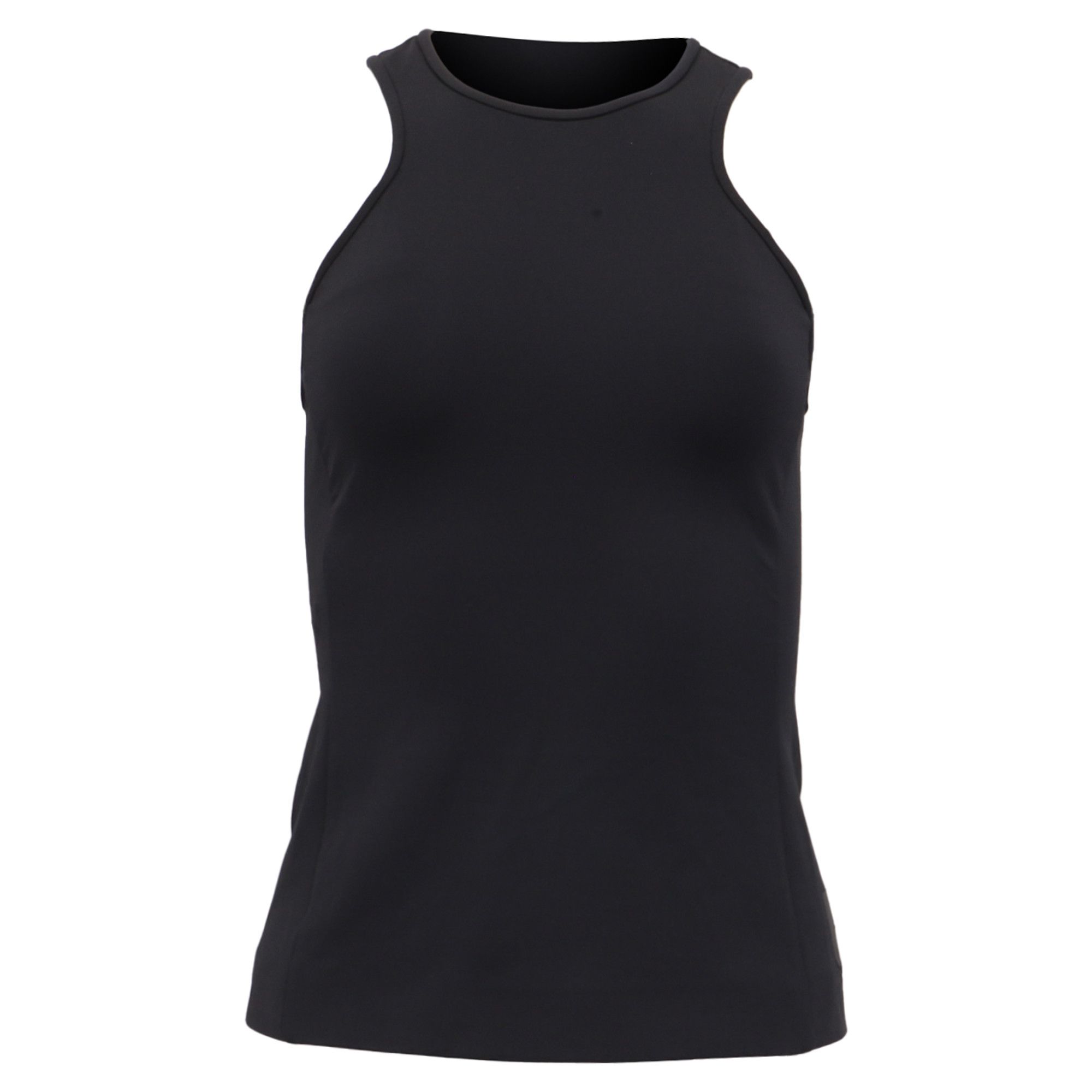 Max Mara Racer Back Tank Top In Black Polyamide, Women's (Size Xs)