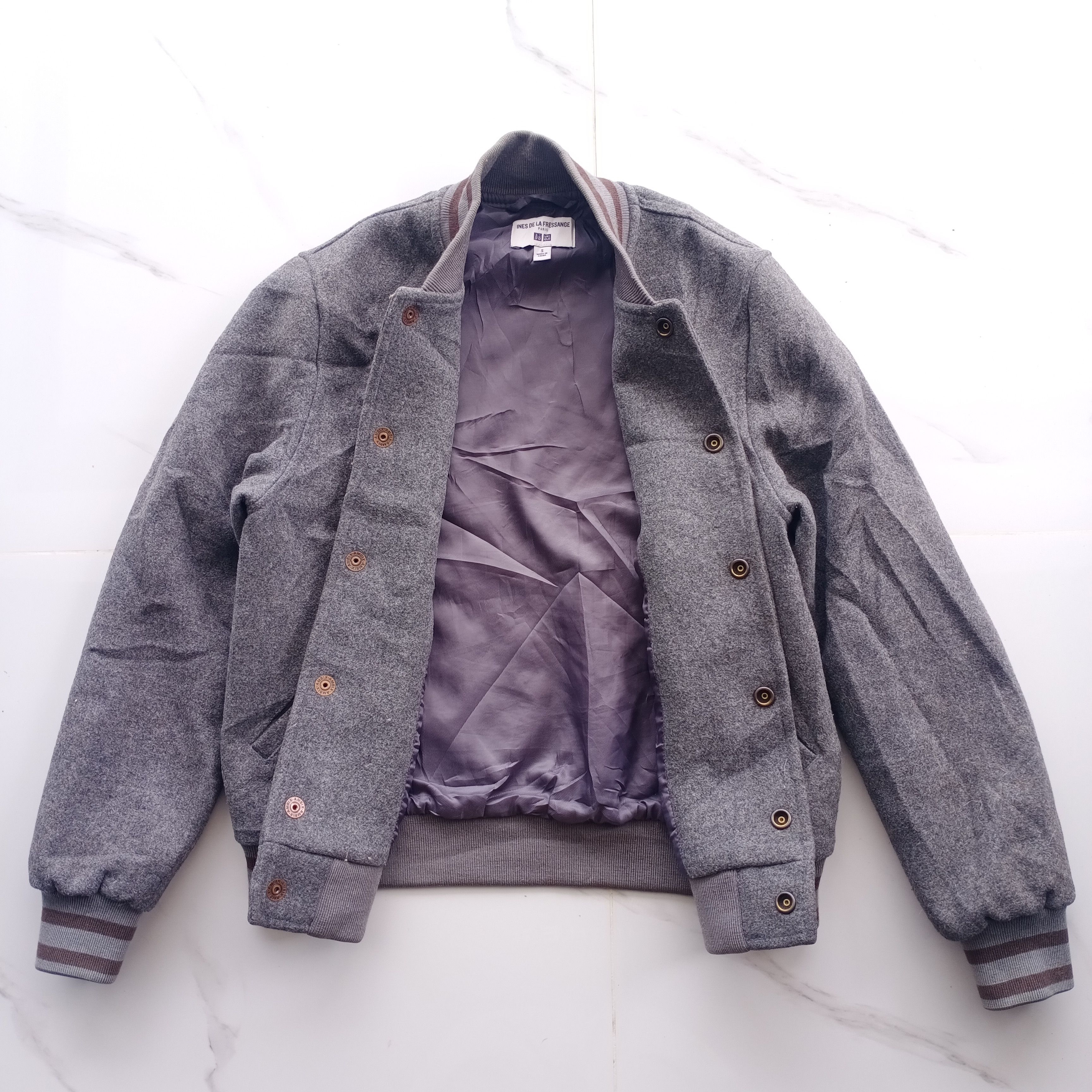 Uniqlo Uniqlo UT X Ines De La Fressange Paris Jacket Varsity Size US S / EU 44-46 / 1 - 6 Thumbnail