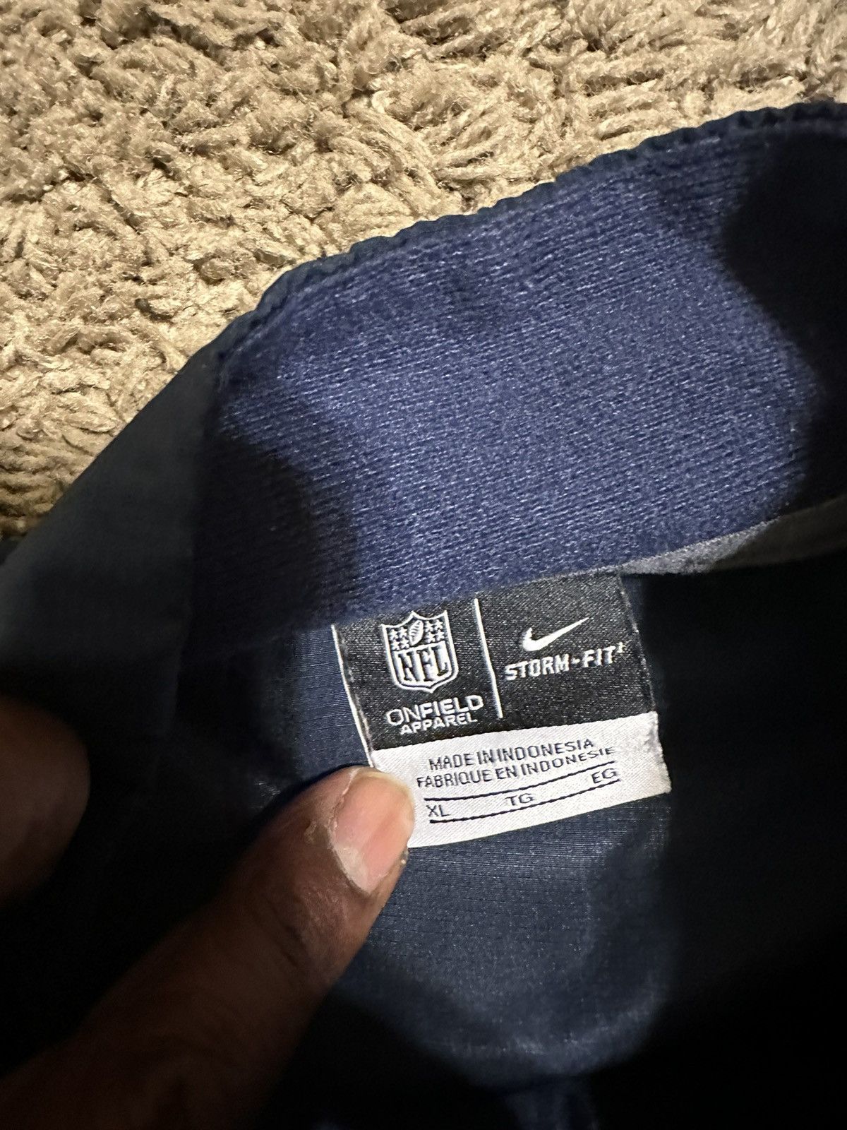 NFL × Nike × Vintage Vintage Nike NFL Dallas Cowboys windbreaker size XL Size US XL / EU 56 / 4 - 7 Thumbnail